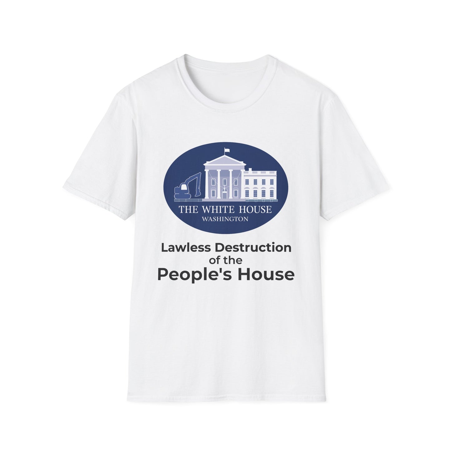 Destruction of American Democracy – People’s House / RESIST Tee