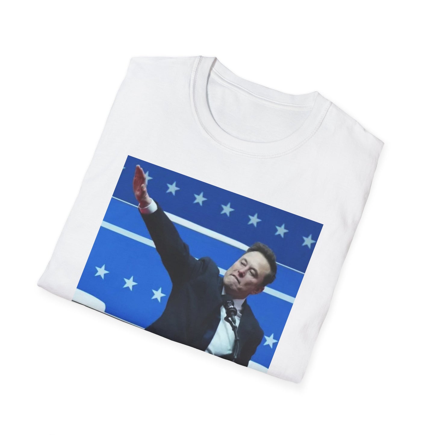 Elon Musk “Nazi Salute” Satire T-Shirt | Anti-Dictatorship Tee