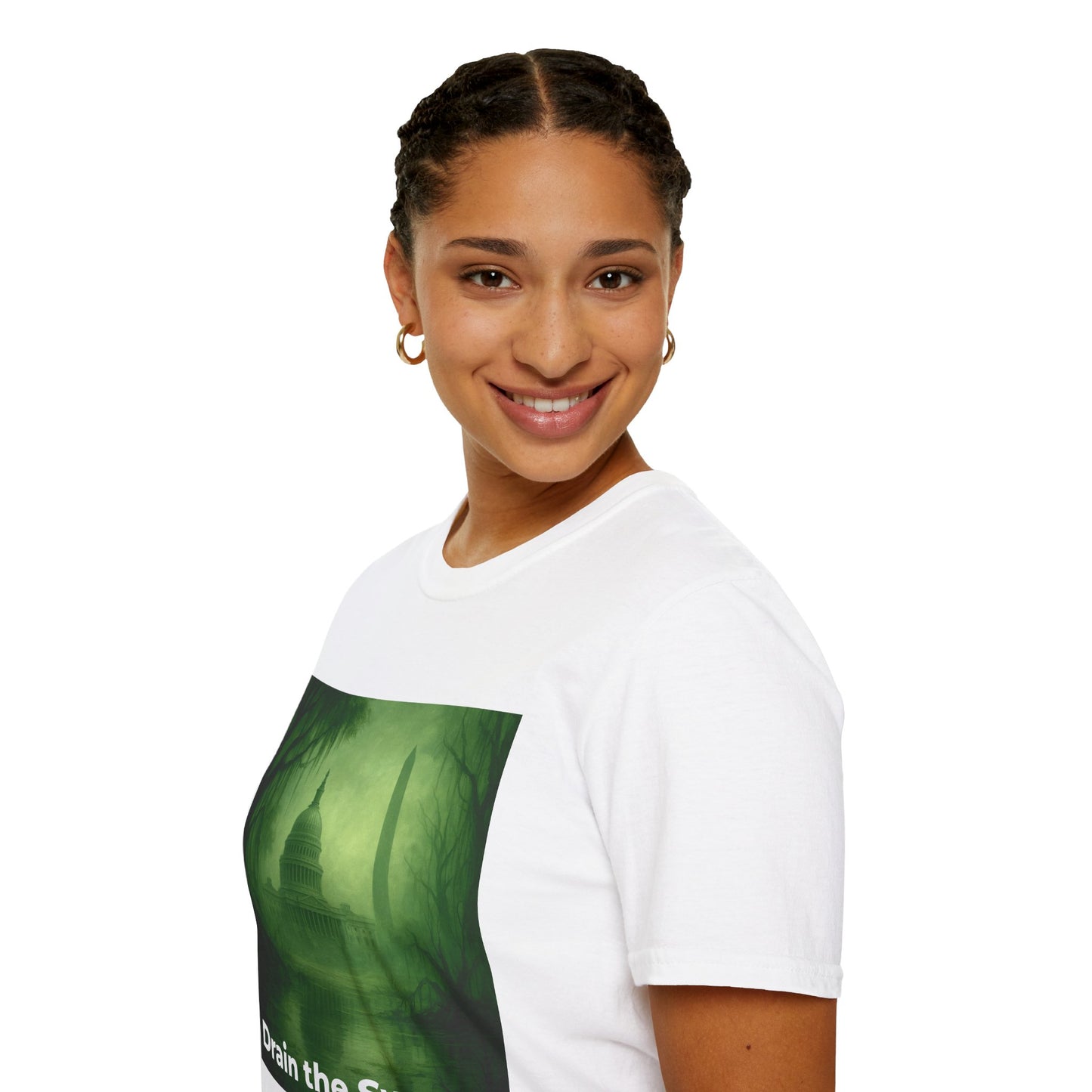 Drain the Swamp – Hypocrisy Tee–Front Design Only