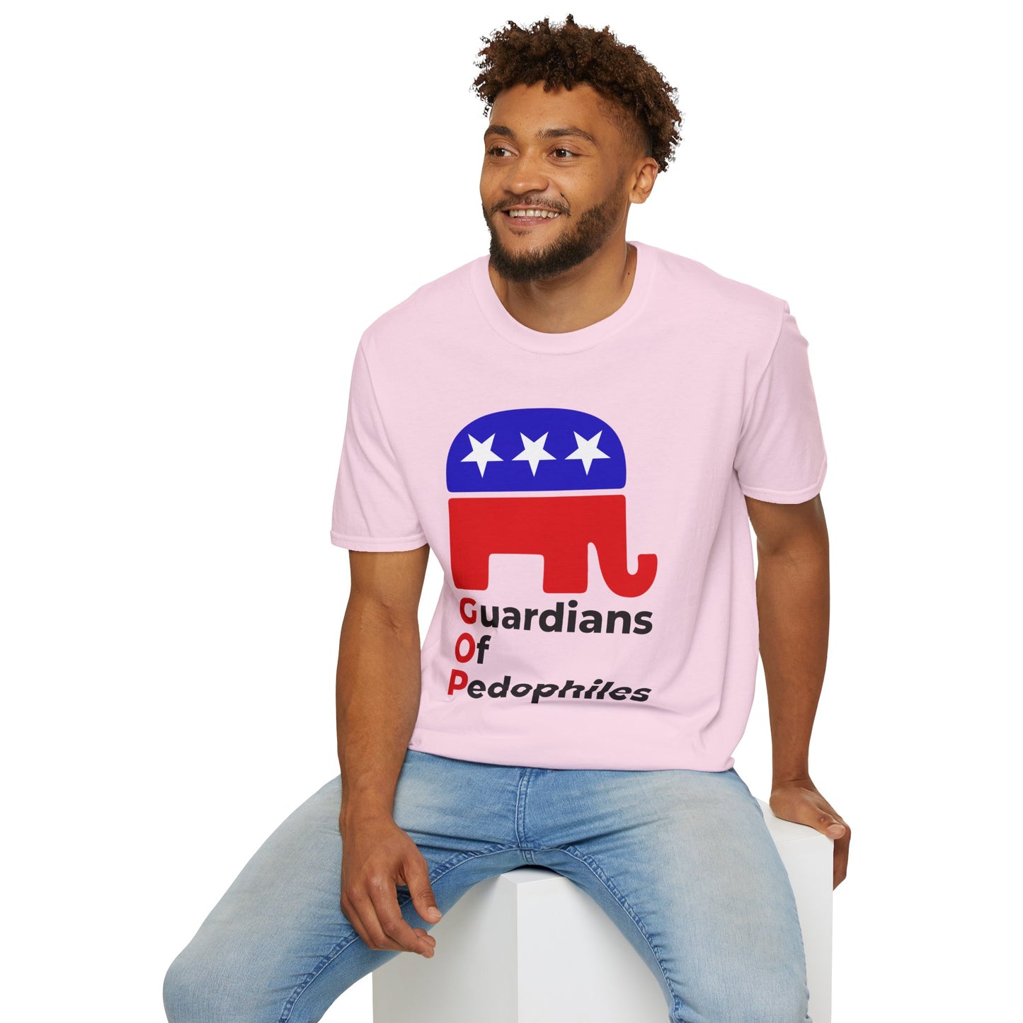 Release the Epstein Files – Truth Over Corruption LIGHT PINK T-Shirt – Political Accountability Tee