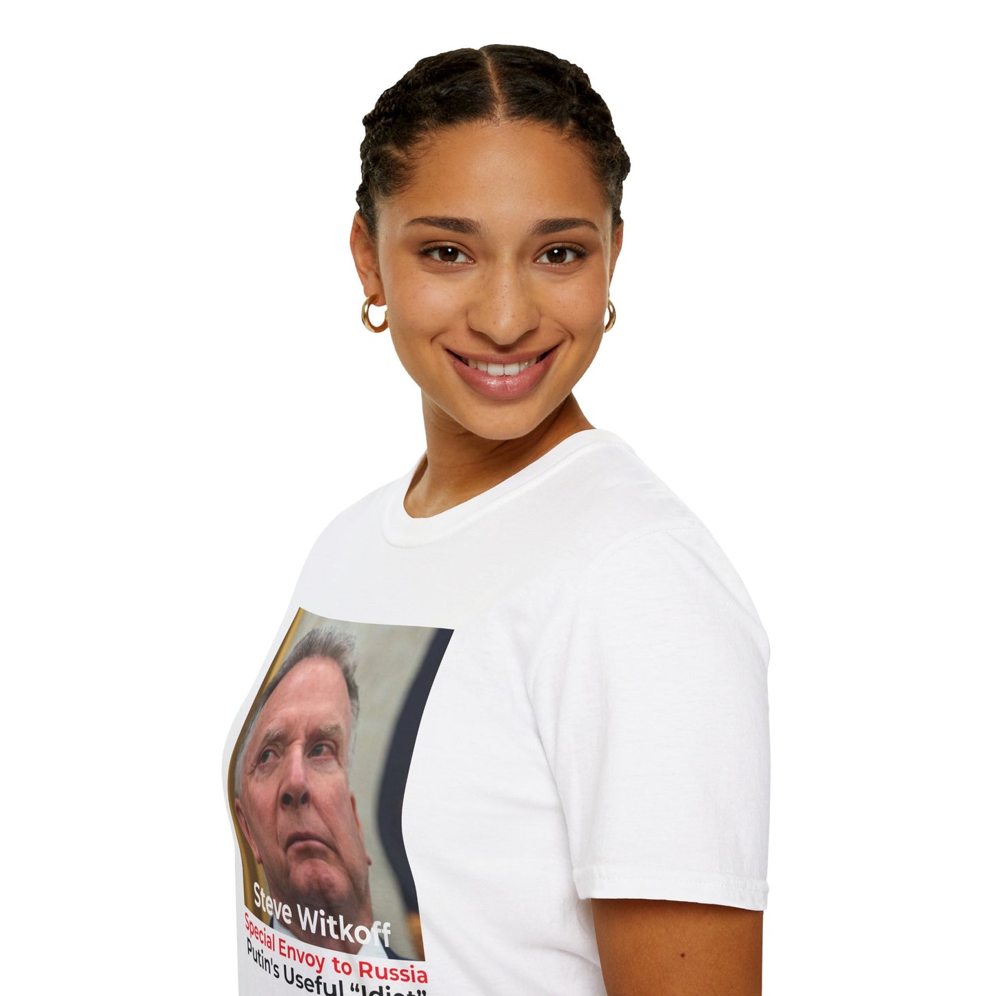Putin’s “Useful Idiot” – Political Satire T-Shirt