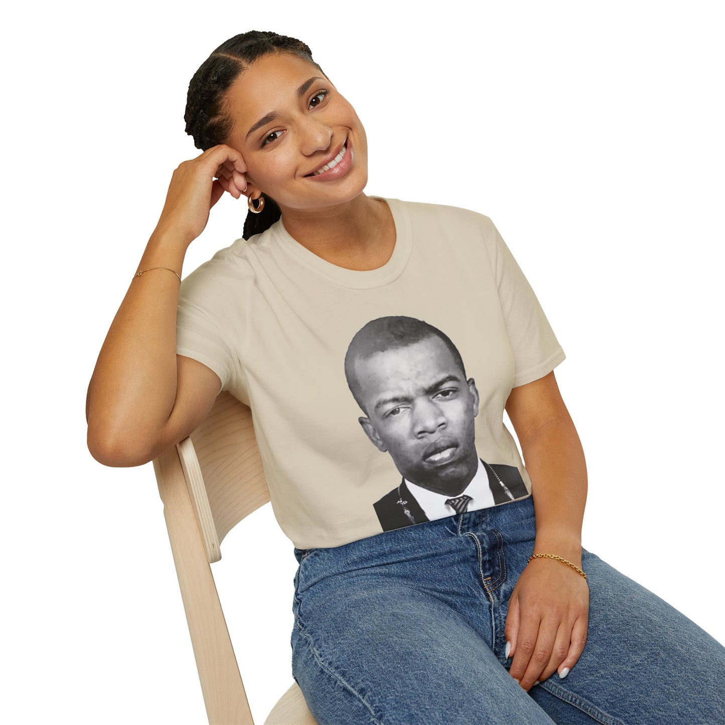 John Lewis Get in Good Trouble Legacy Shirt – Civil Rights Quote Tee – Sand