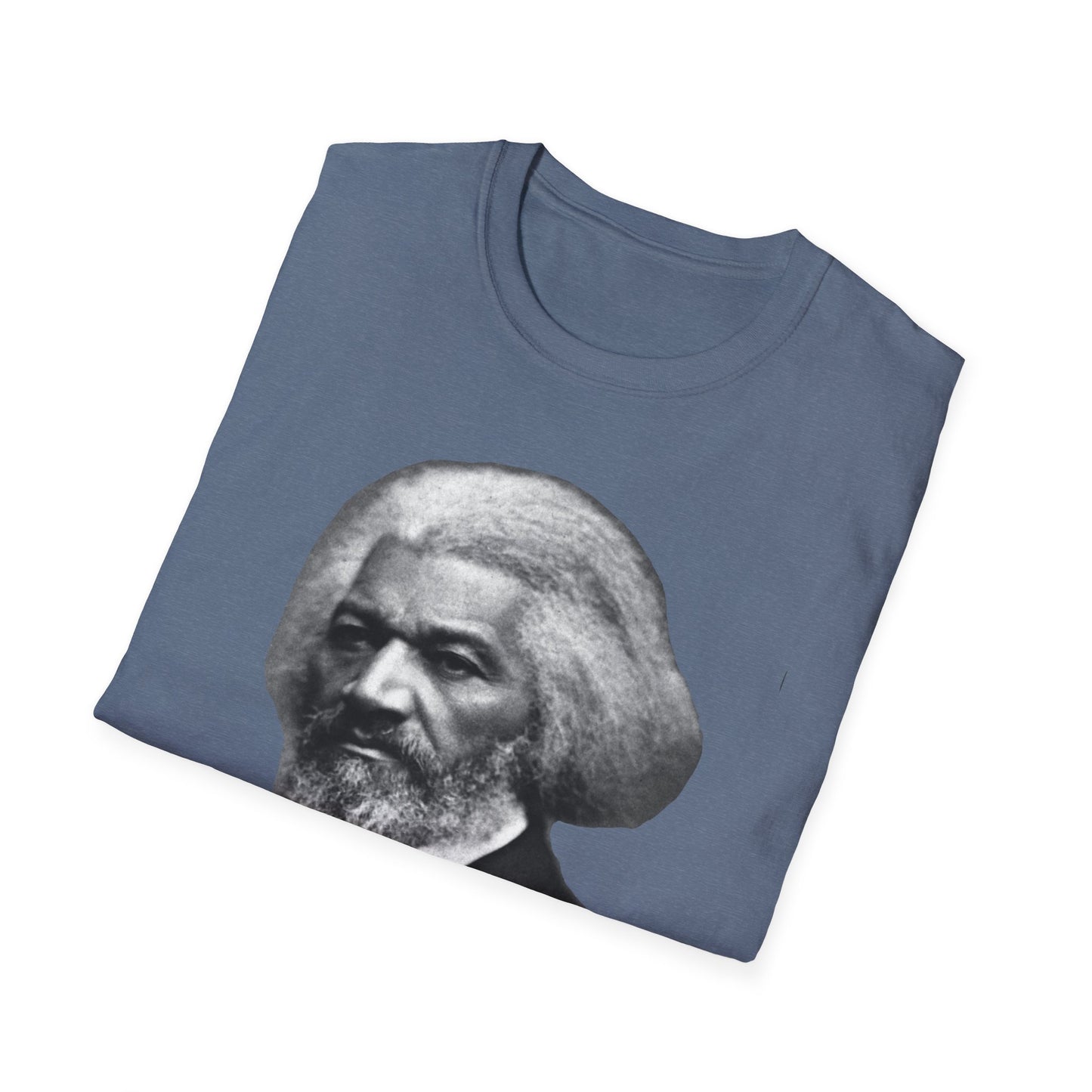 The Limits of Tyrants – Frederick Douglass Quote Tee (Heather Indigo)