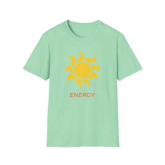 SUN Solar Energy T-Shirt | Renewable Power & Climate Action Tee