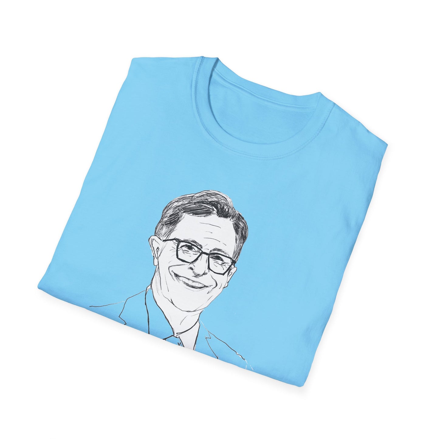 Stephen Colbert Speaks Truth to Power T-Shirt – SKY BLUE
