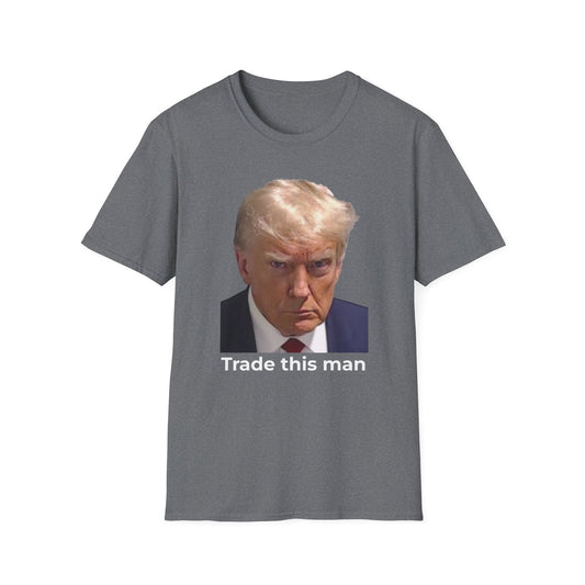 Trump vs Zelenskyy Satire Shirt – Let’s Make a Deal Political Tee – Graphite Gray
