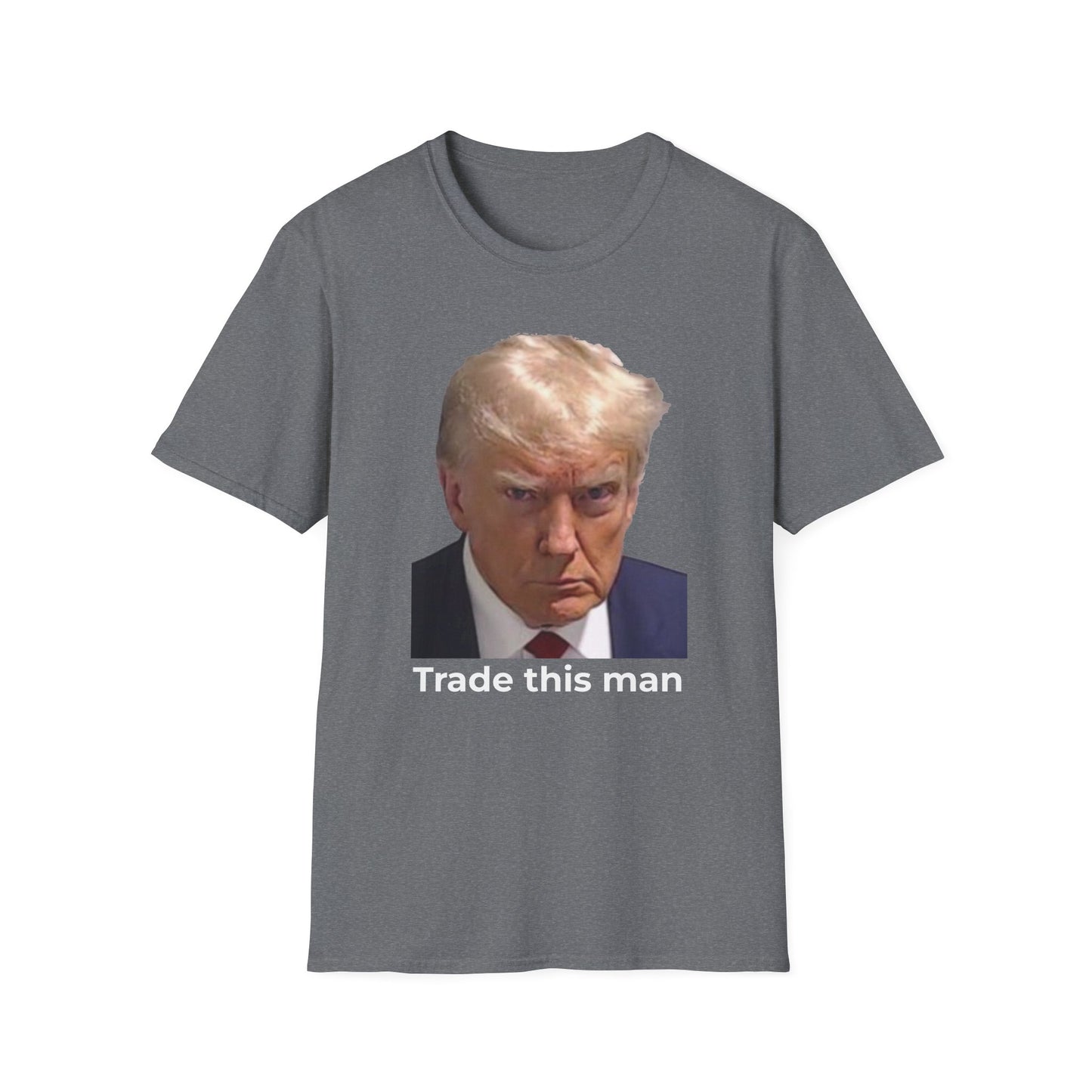 Let’s Make a Deal – Trump vs. Zelenskyy Two-Sided Political Satire Tee – Graphite Gray Edition