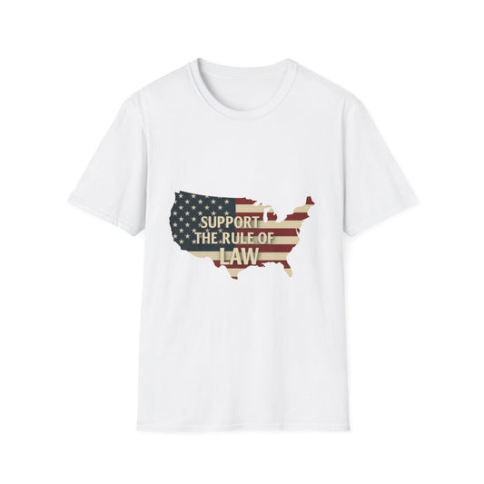 Support the Rule of Law T-Shirt | It’s Not Political. It’s Existential.