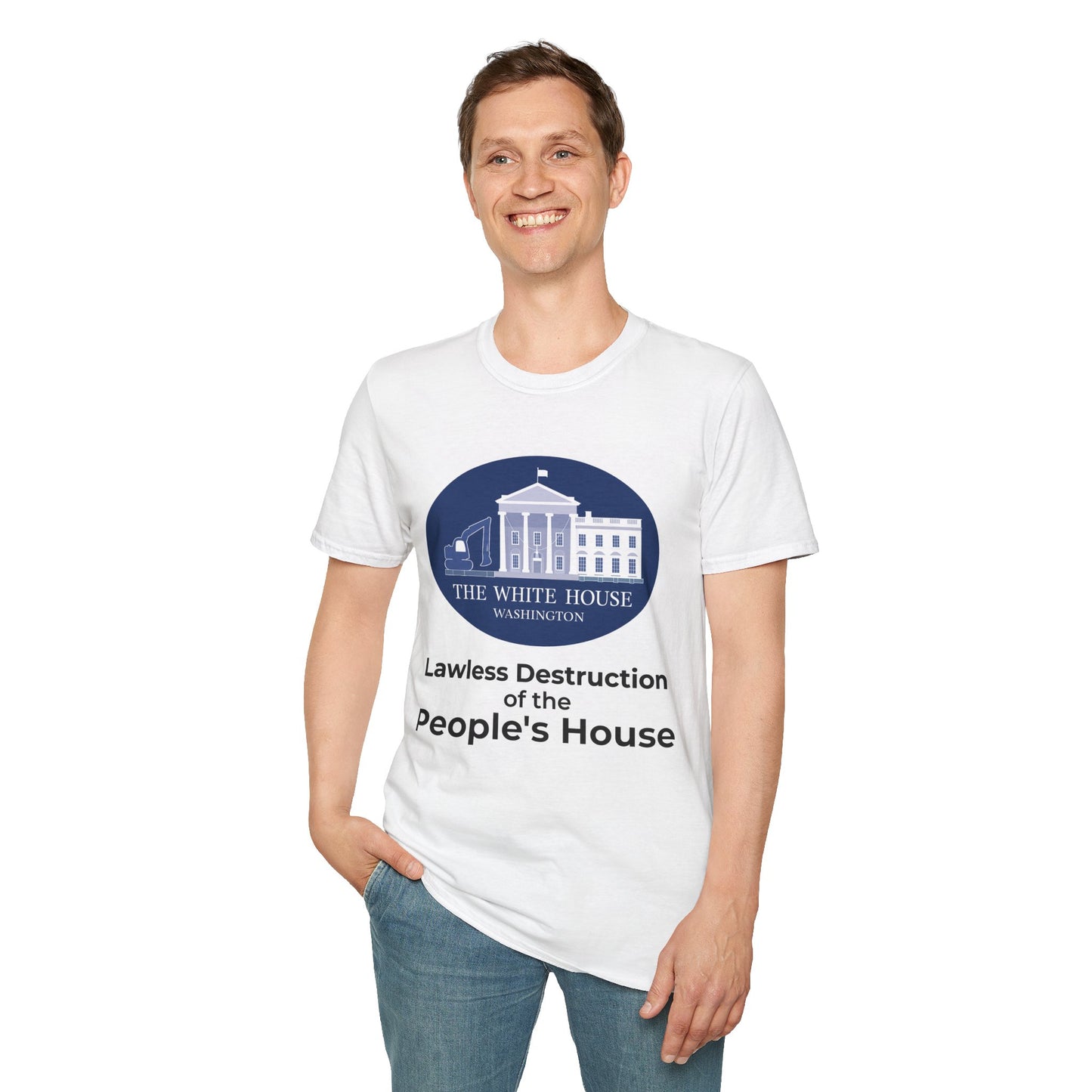 Destruction of American Democracy – People’s House / RESIST Tee
