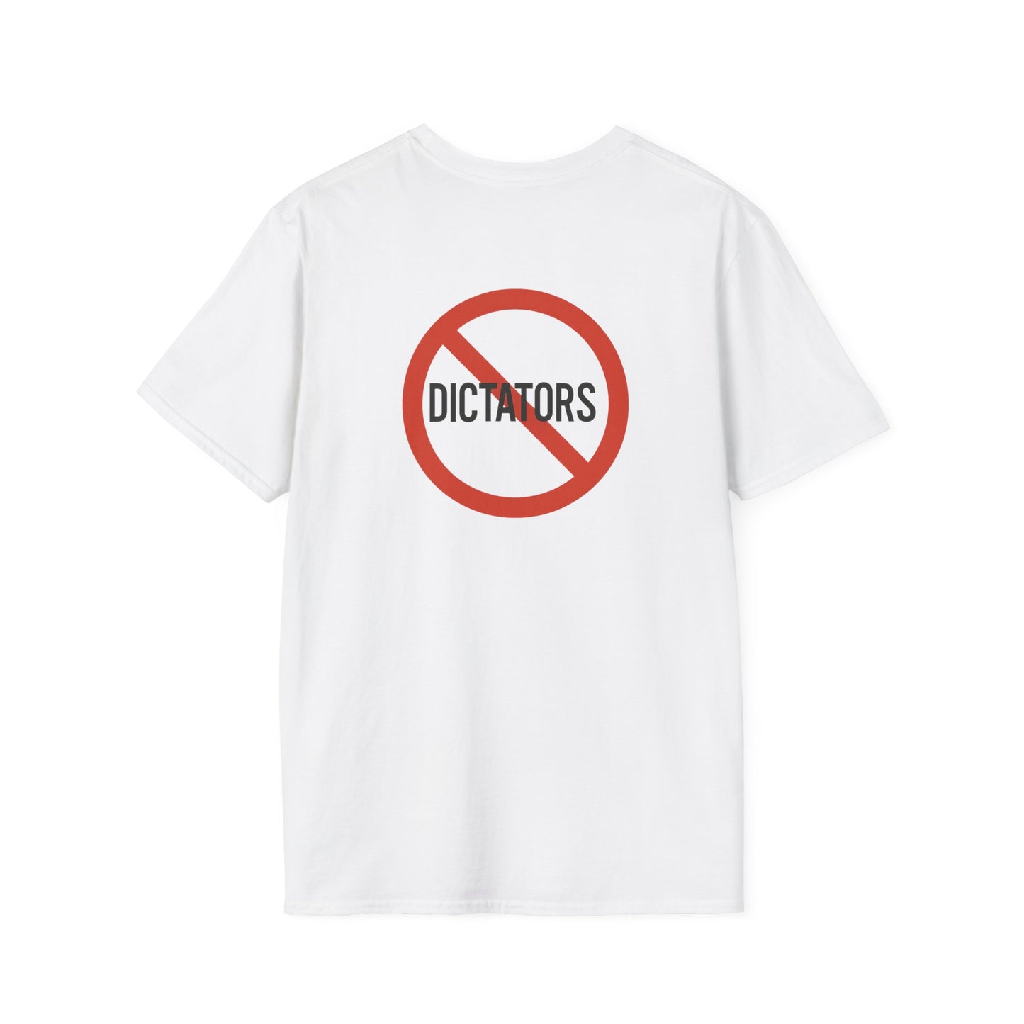 This Is Our Country – No Dictators Two-Sided Political Protest T-Shirt