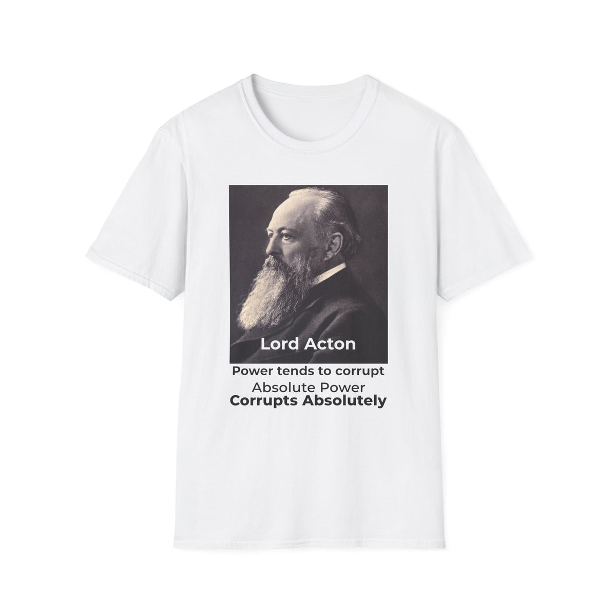 Lord Acton Power Corrupts T-Shirt – Resist Tyranny
