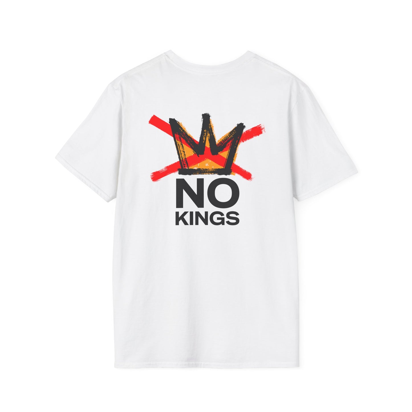Flipping Off Tyranny: No Kings in America — Two-Sided Statement Tee