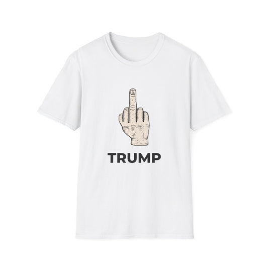 Flipping Off Tyranny: The First Amendment Speaks — Two-Sided Statement Tee