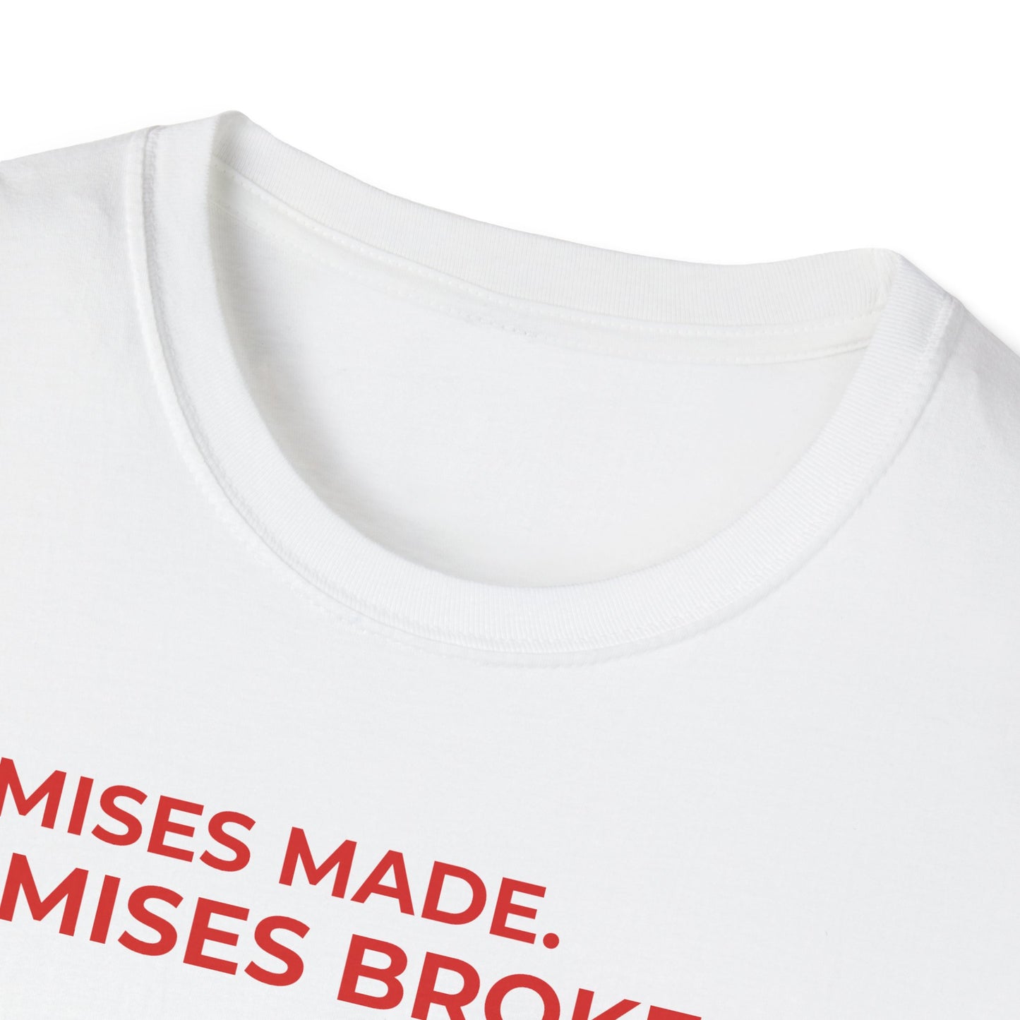Trump Pinocchio T-Shirt – Promises Made Promises Broken Protest Tee