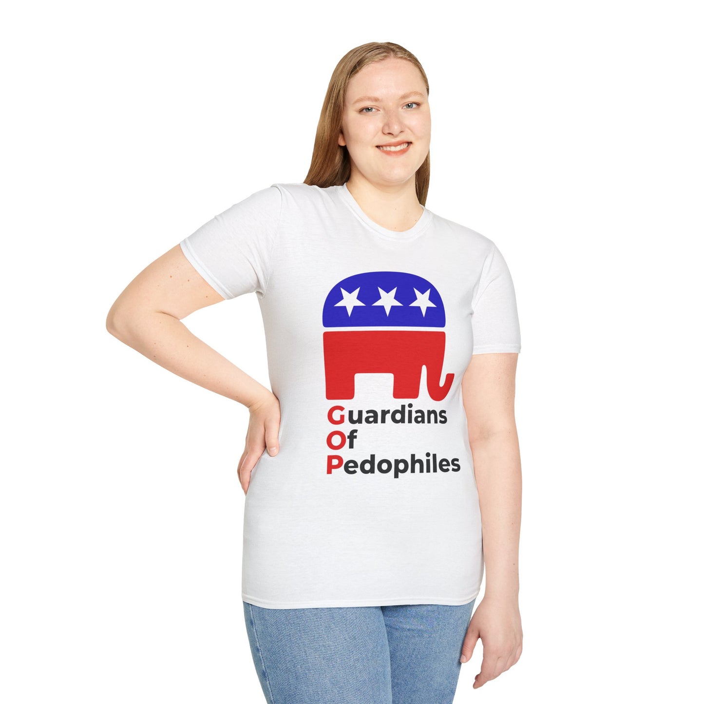 Release the Epstein Files T-Shirt – GOP Accountability Two-Sided Protest Tee