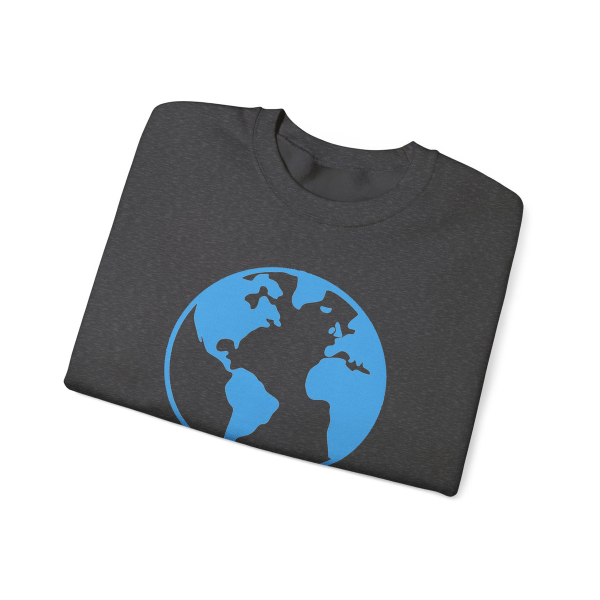 Wear A Better World Sweatshirt – This STOPS when we say NO – Dark Heather
