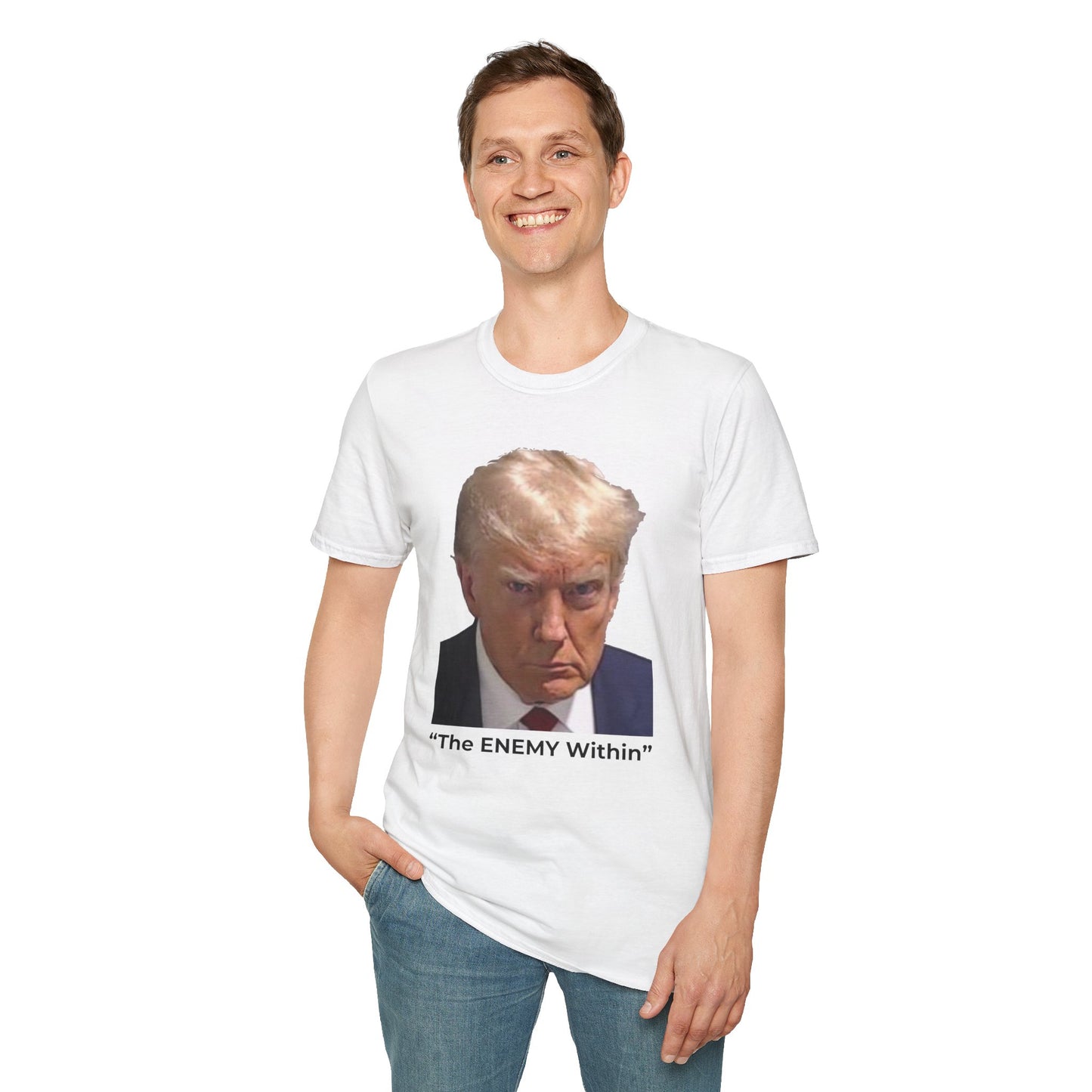 “The Enemy Within” – No Dictators T-Shirt