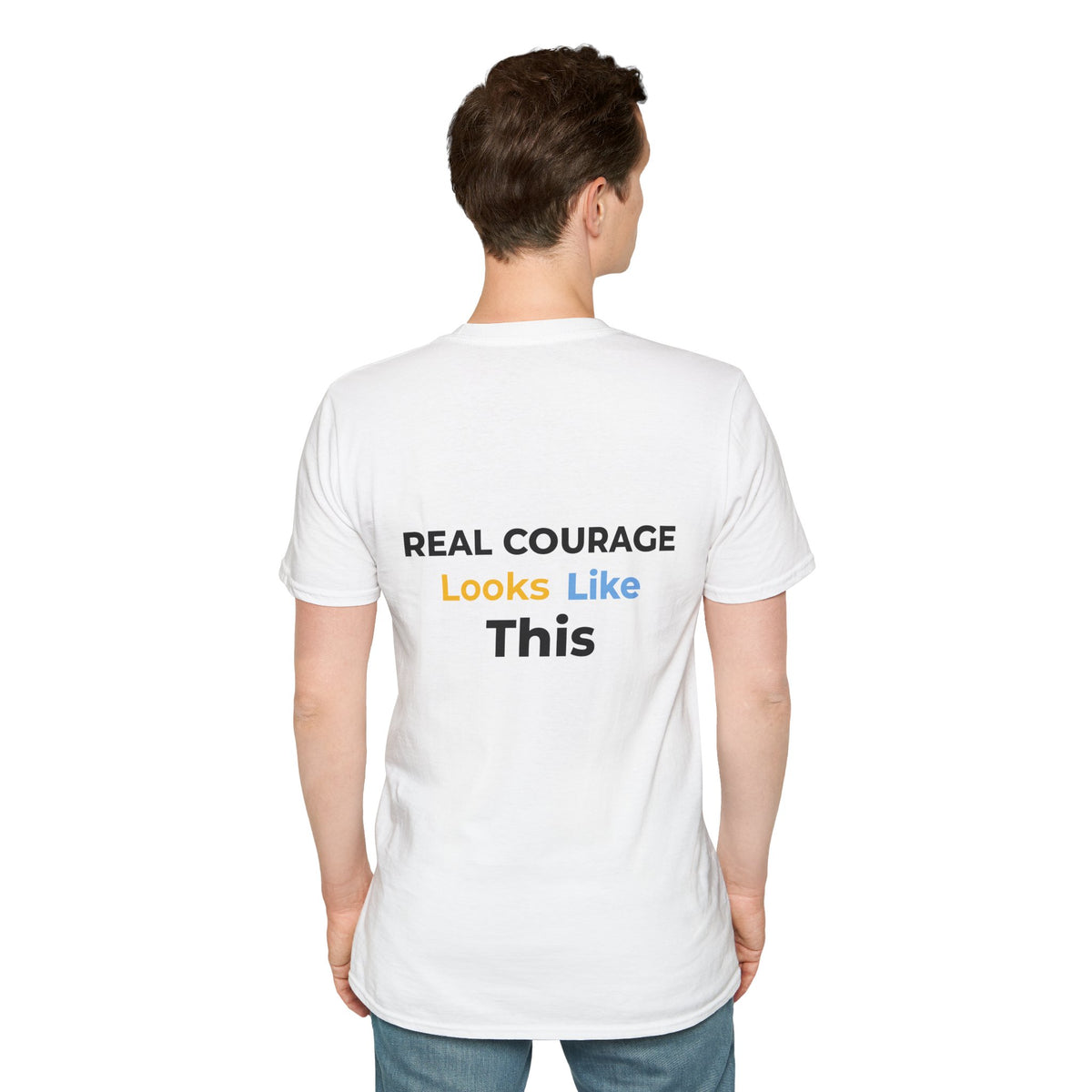 Real Courage – Zelenskyy Tribute T-Shirt