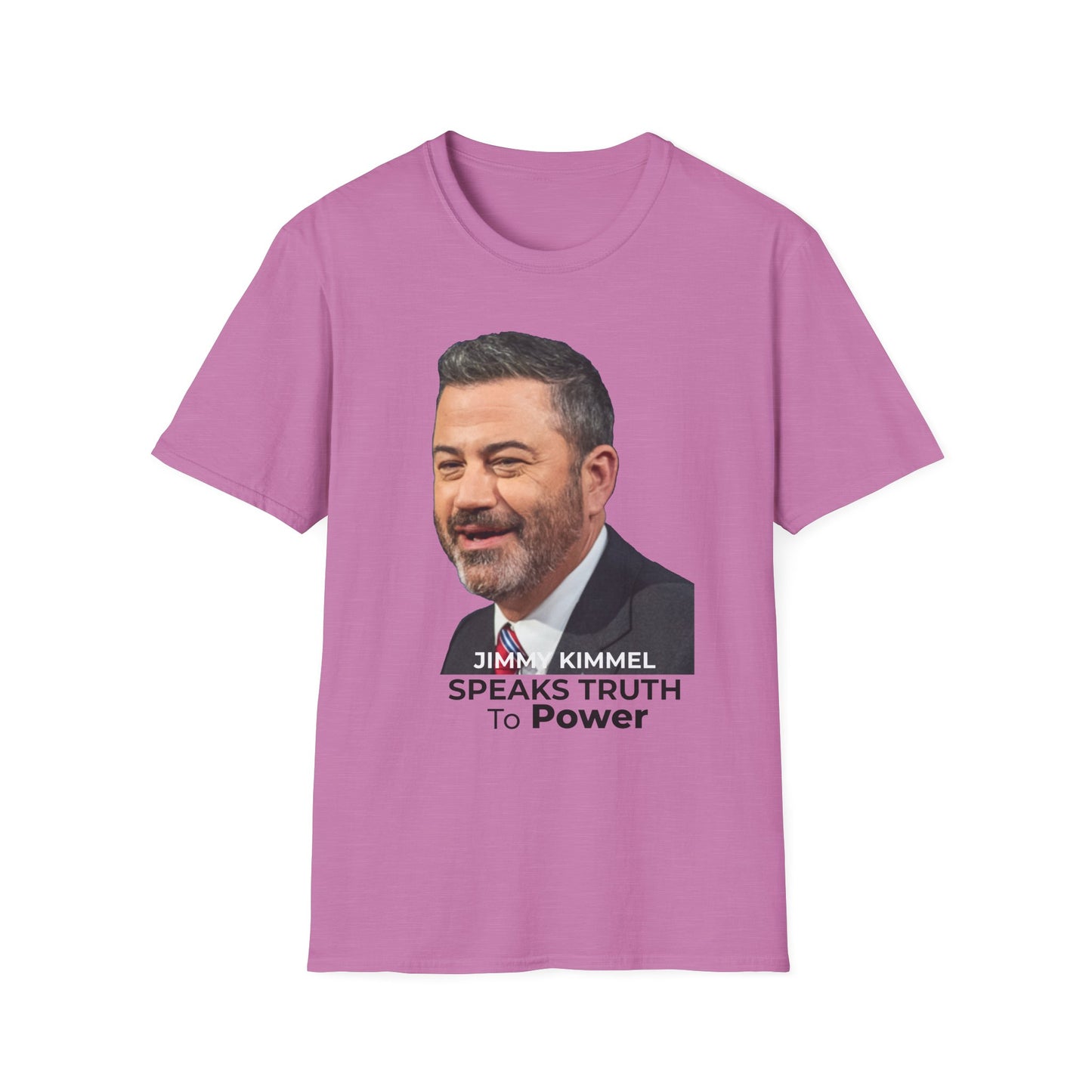 Comedy Is Not a Crime T-Shirt – Jimmy Kimmel Free Speech Protest Tee – Heather Radiant Orchid