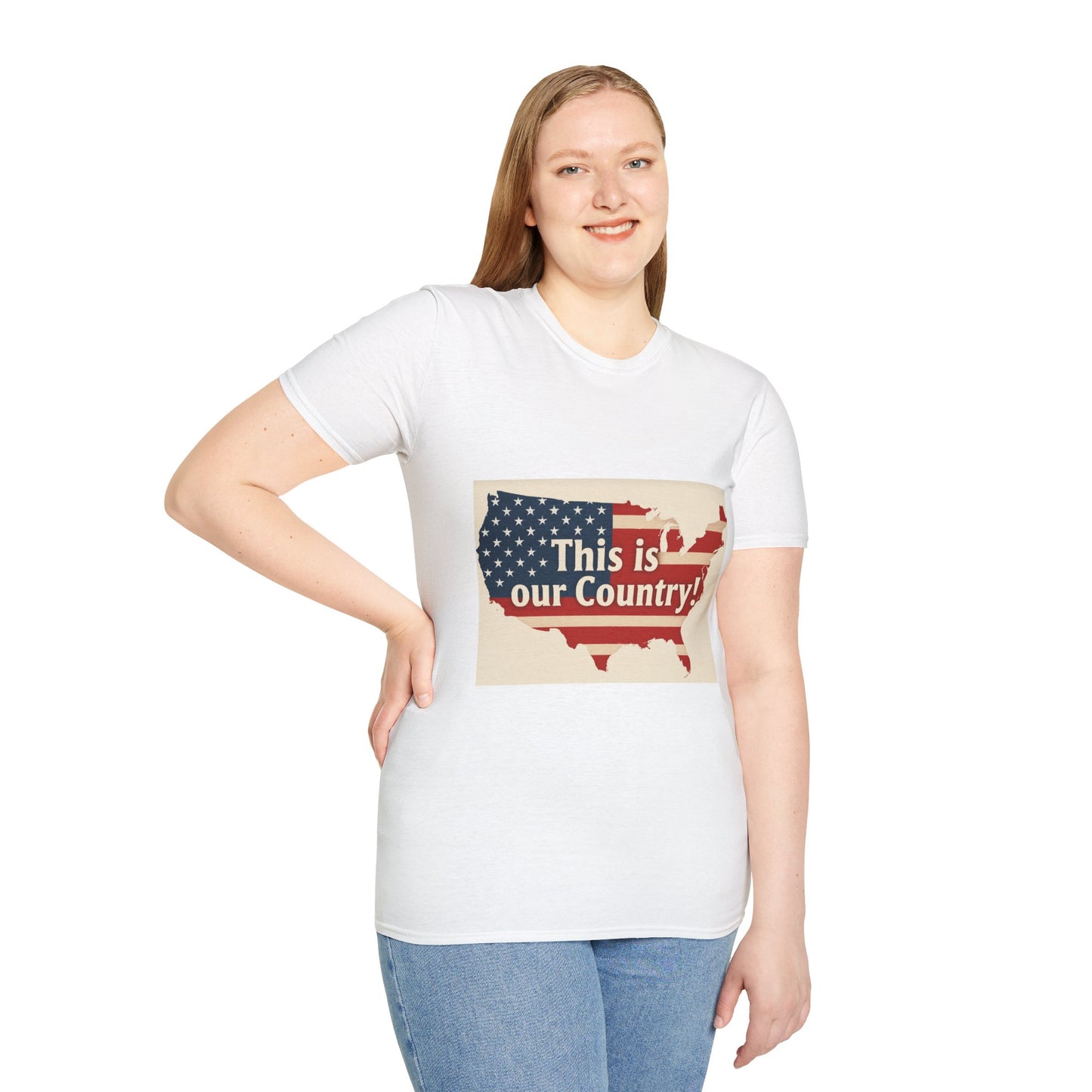 This Is Our Country – No Dictators T-Shirt | Free Speech & Democracy Tee