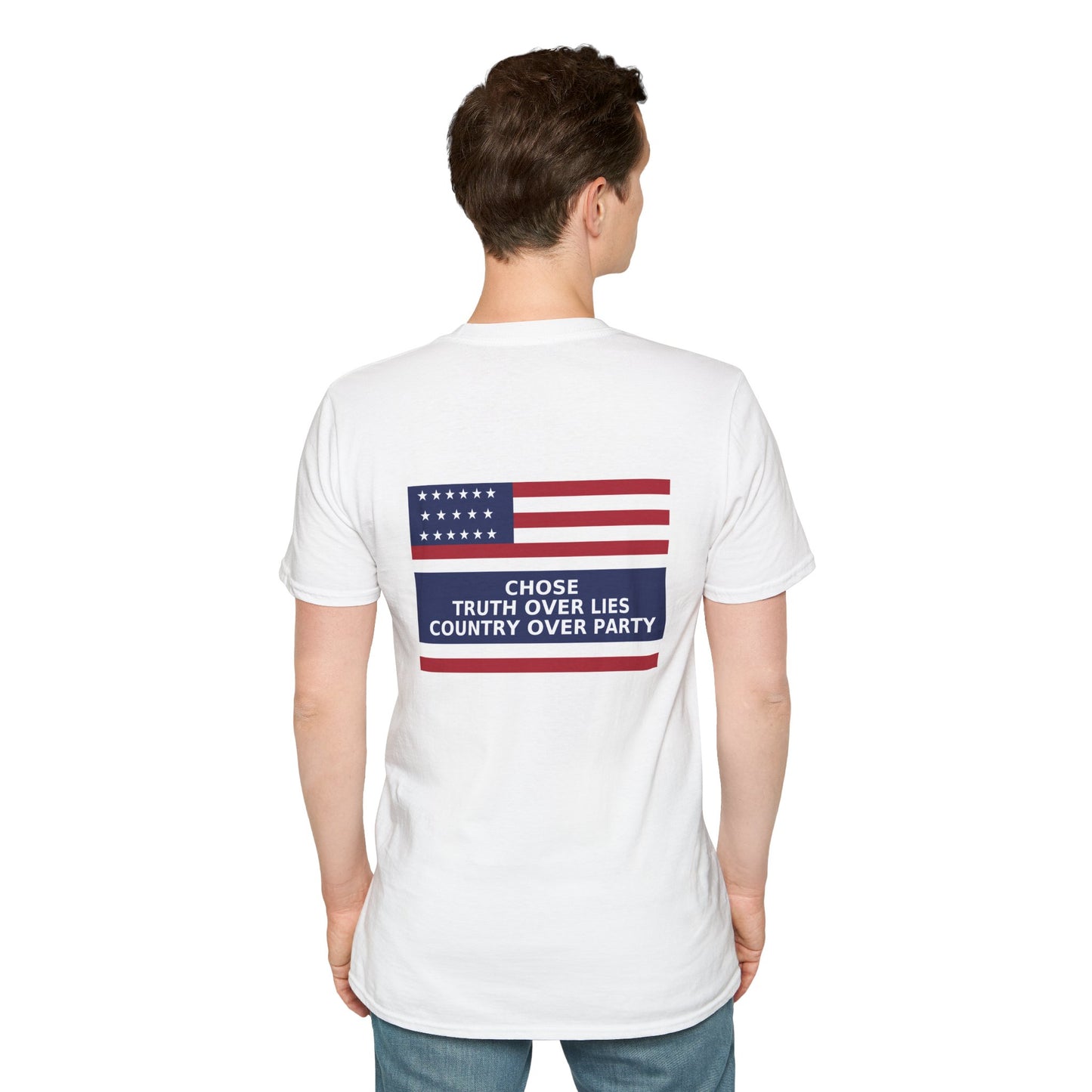 Liz Cheney T-Shirt – Truth Over Trump’s Big Lie Tee
