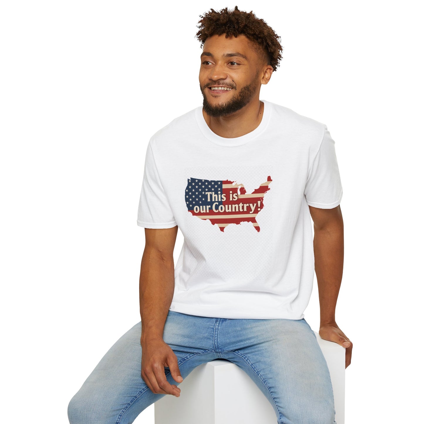This Is Our Country – No Dictators Two-Sided Political Protest T-Shirt