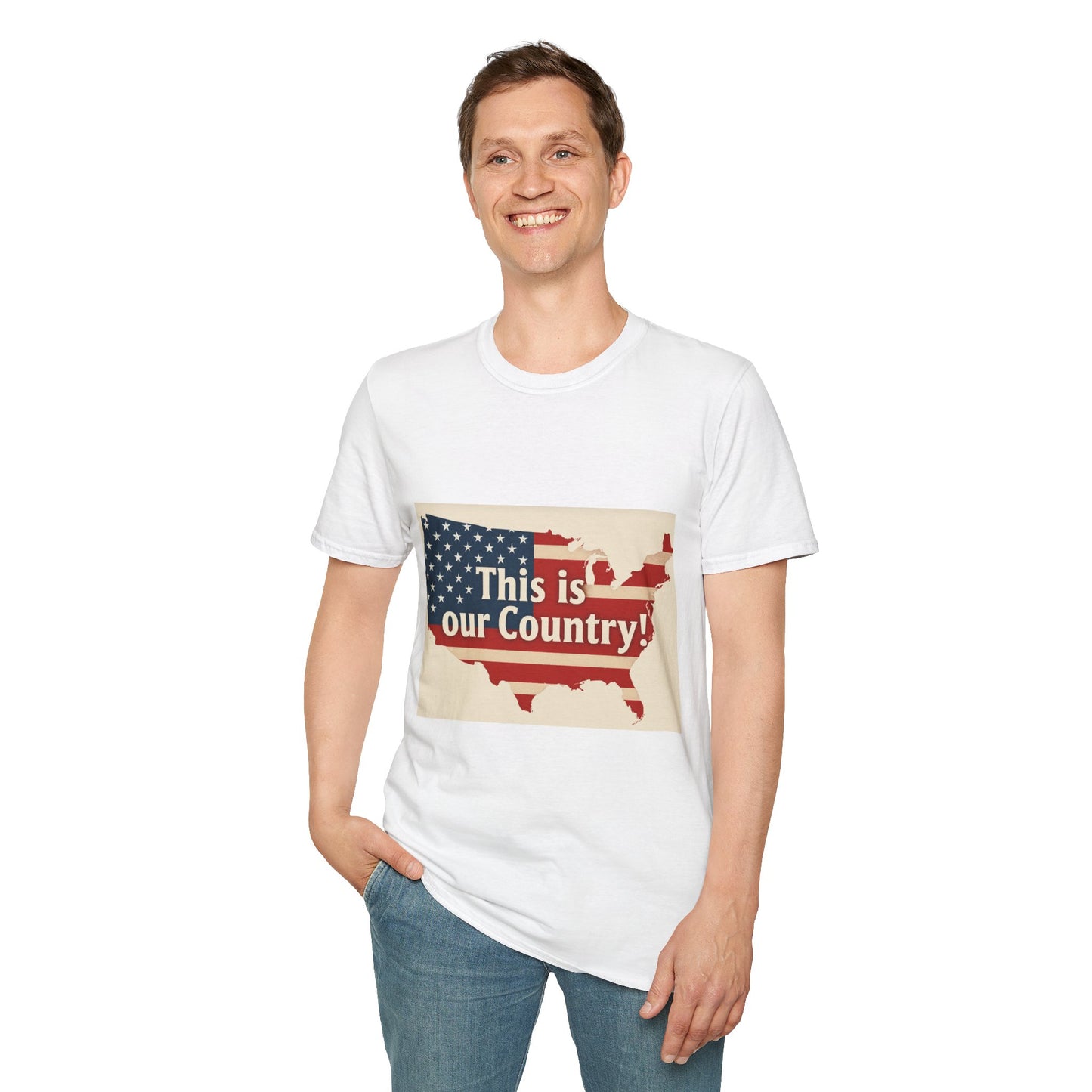 This Is Our Country – No Dictators T-Shirt | Free Speech & Democracy Tee