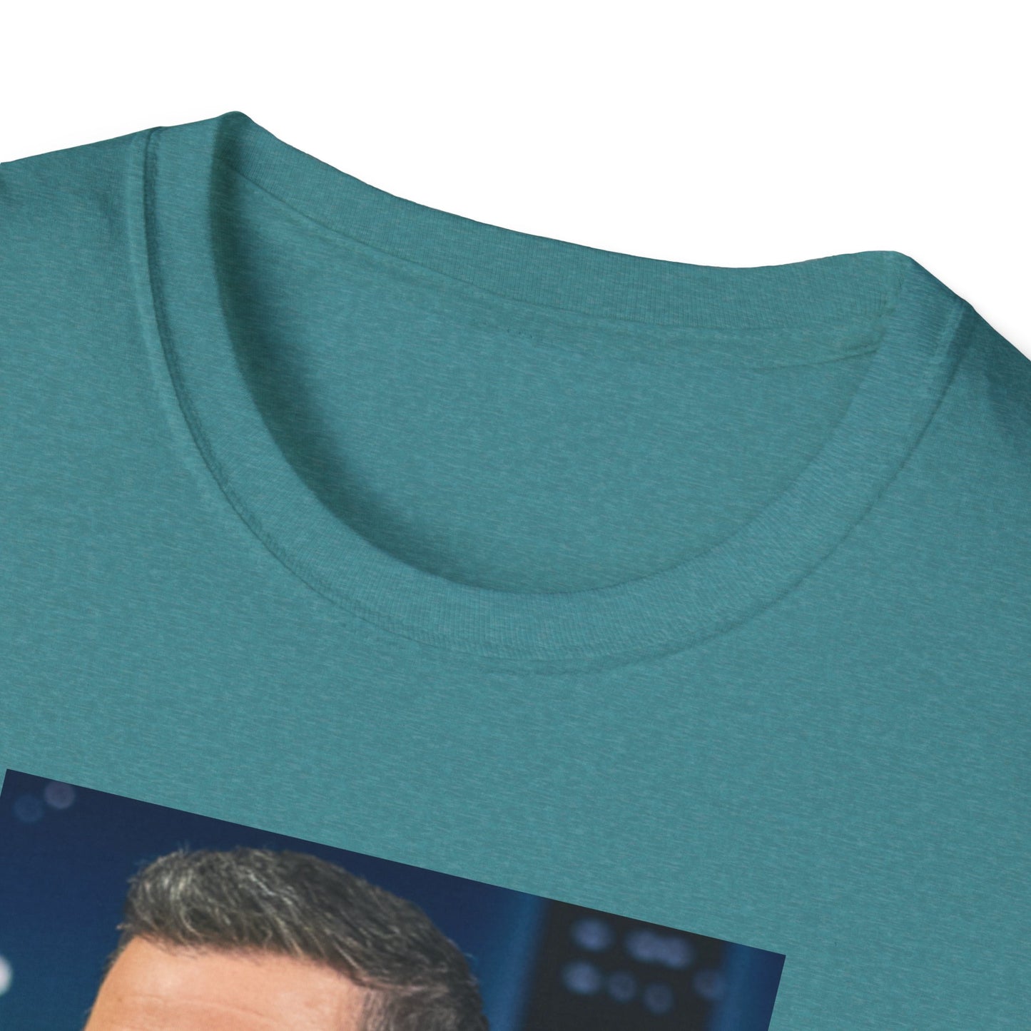 Comedy Is Not a Crime HEATHER GALAPAGOS BLUE – Silencing It Is | Jimmy Kimmel Free Speech T-Shirt