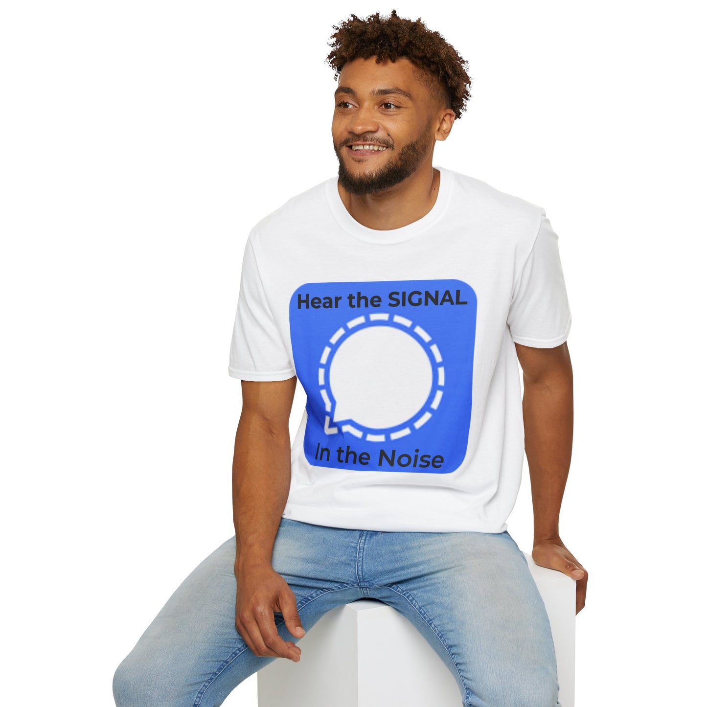 Signal Gate – When Truth Breaks Through the Noise Tee