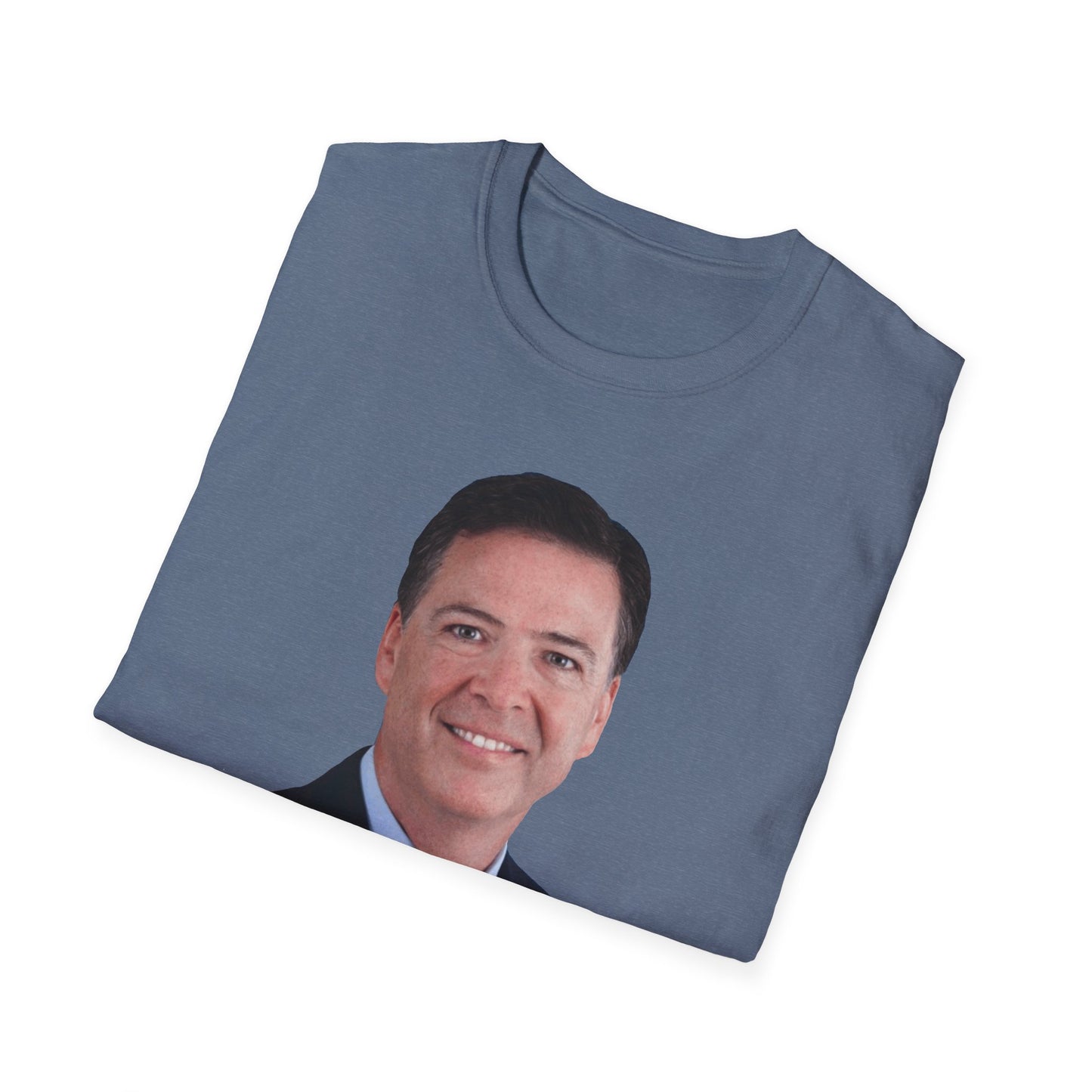 James Comey RESIST — Abuse of Power Protest T-Shirt – Heather indigo