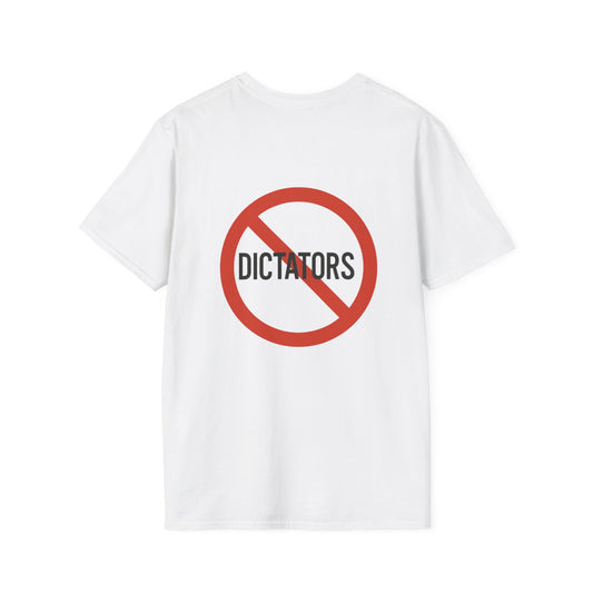 Elon Musk’s “Nazi Salute” Satire T-Shirt – Anti-Dictatorship Statement Tee