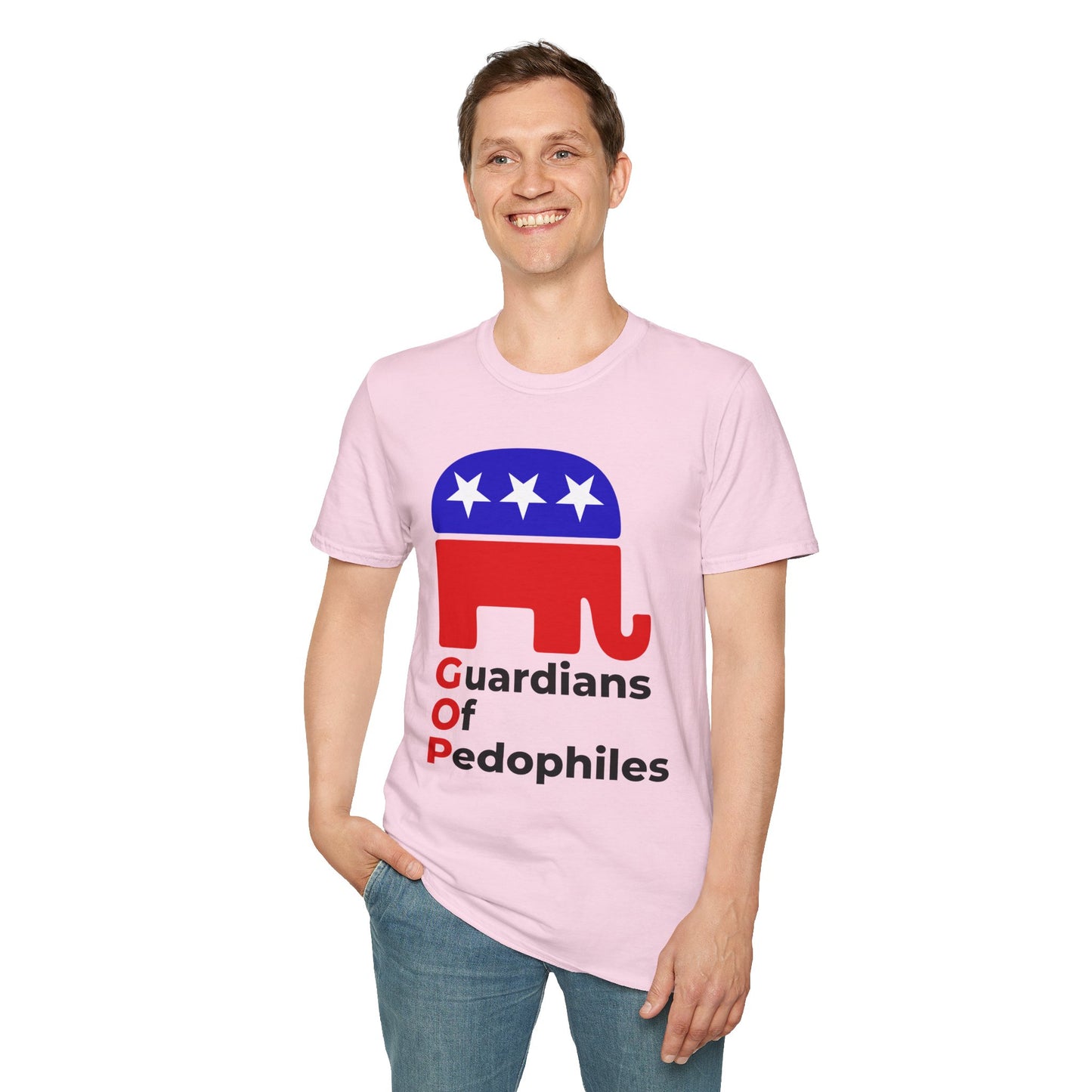 Release the Epstein Files – Truth Over Corruption LIGHT PINK T-Shirt – Political Accountability Tee