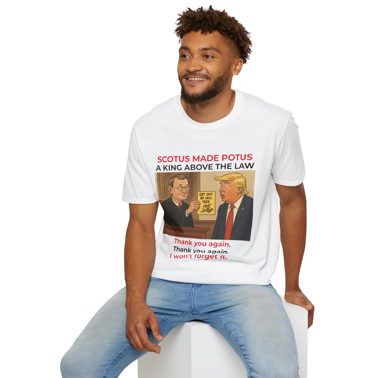 Above the Law – SCOTUS & Trump Political T-Shirt | Demand Judicial Reform