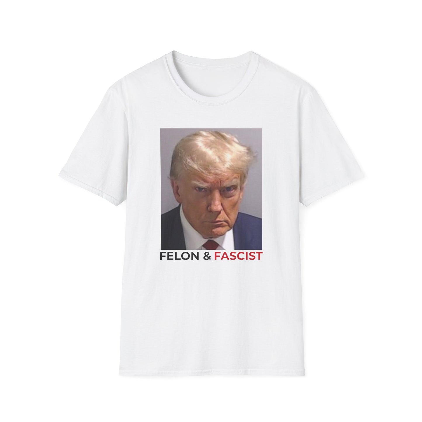 Felon & Fascist – Fight Fascism, Support Democracy T-Shirt