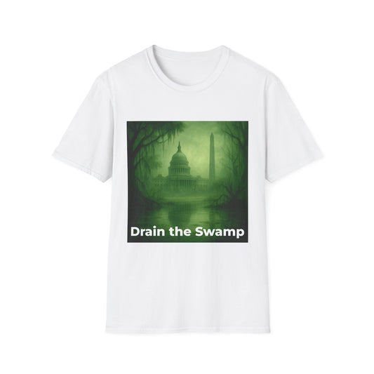 Drain the Swamp – Hypocrisy Tee–Front Design Only