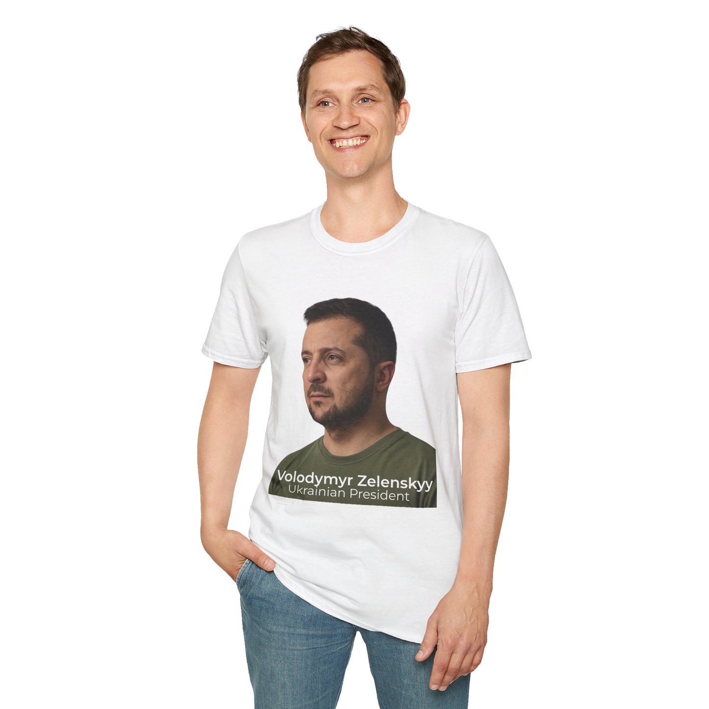 Real Courage – Zelenskyy Tribute T-Shirt | Stand With Ukraine