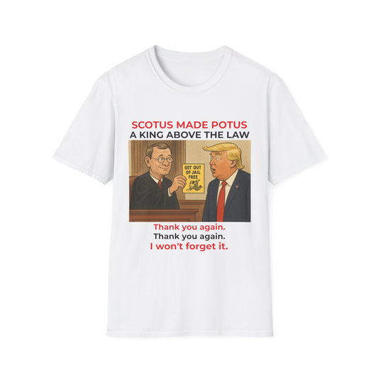 Above the Law – SCOTUS & Trump Political T-Shirt | Demand Judicial Reform