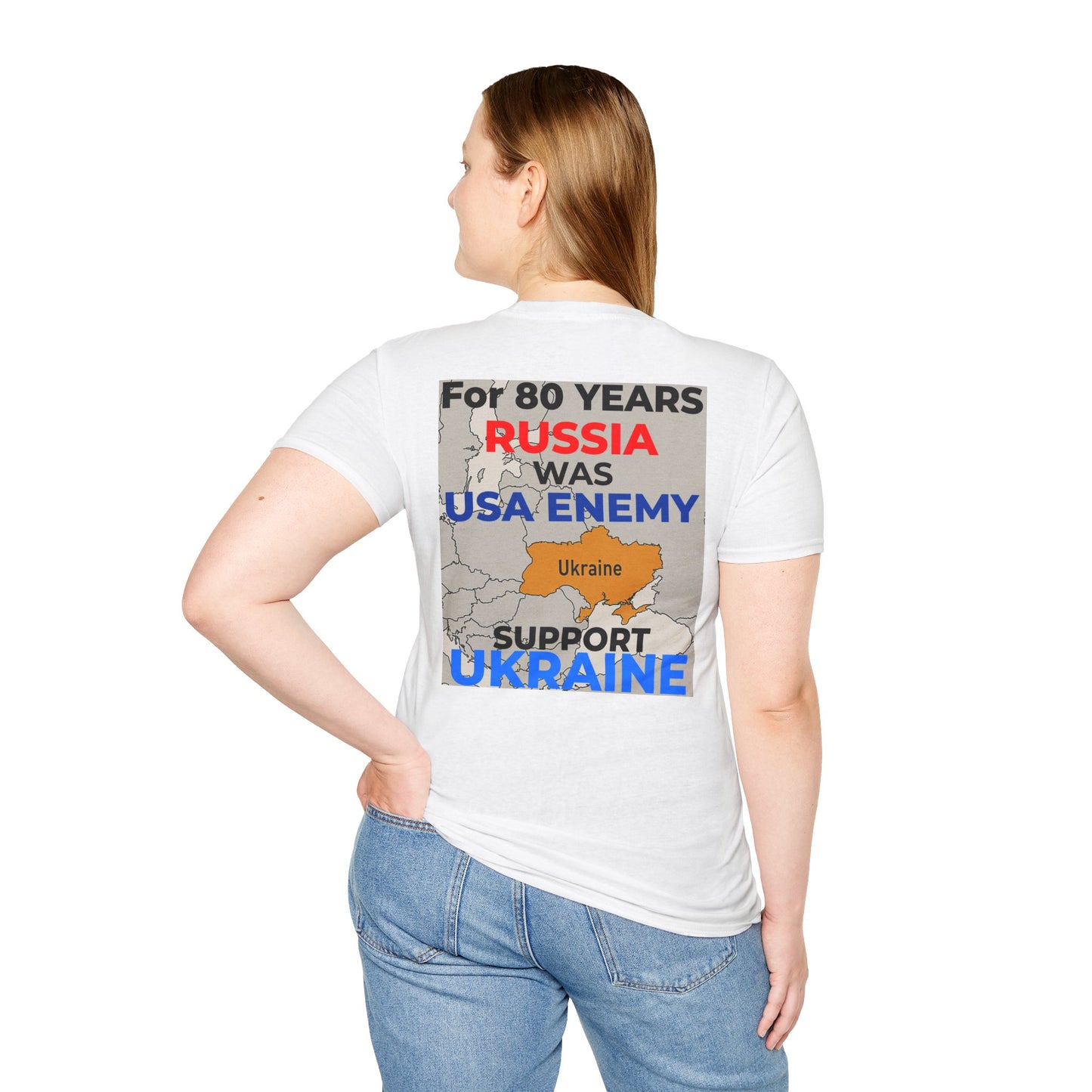 Russia Was America’s Enemy T-Shirt | Support Ukraine Tee