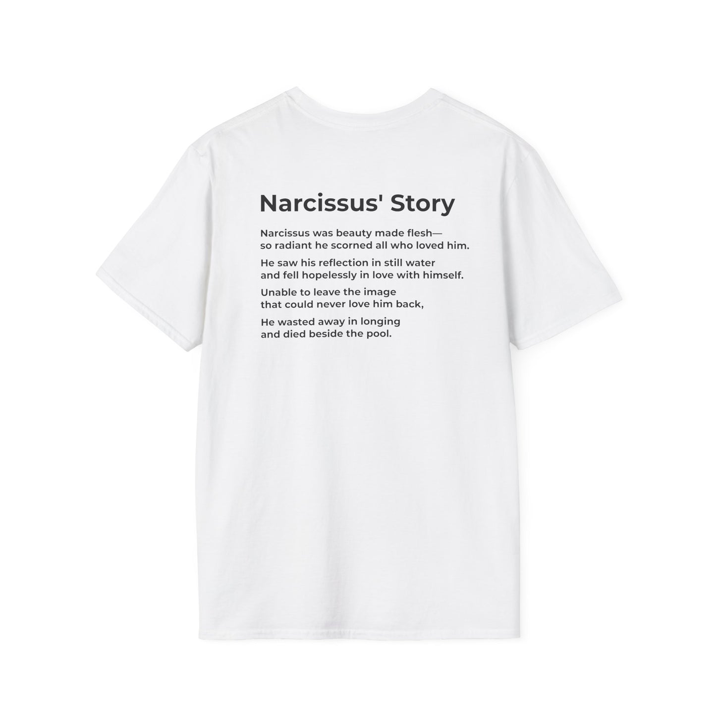 An “Ugly” American & Modern-Day Narcissus T-Shirt
