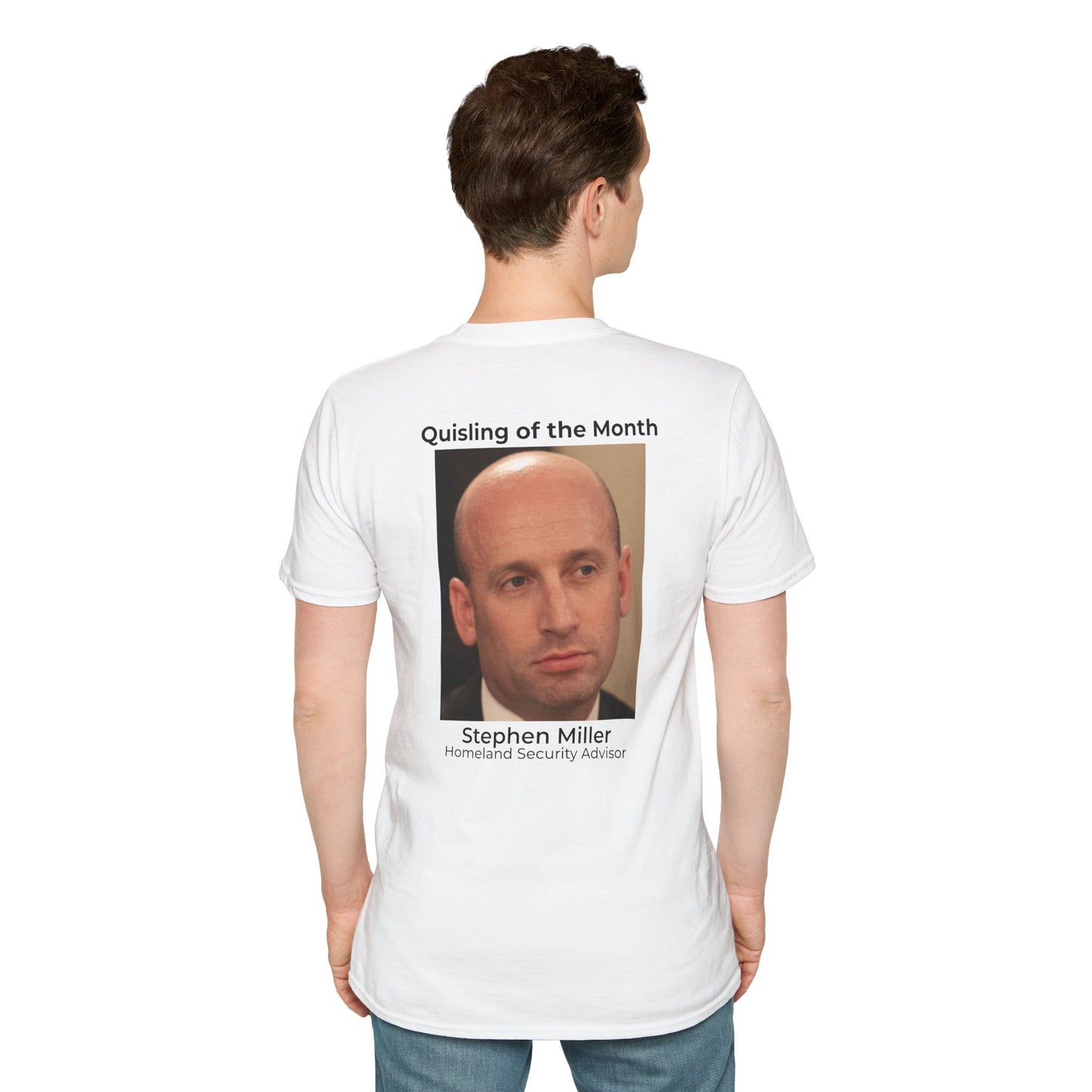 Quisling of the Month (January 2026) T-Shirt – Stephen Miller Accountability Tee