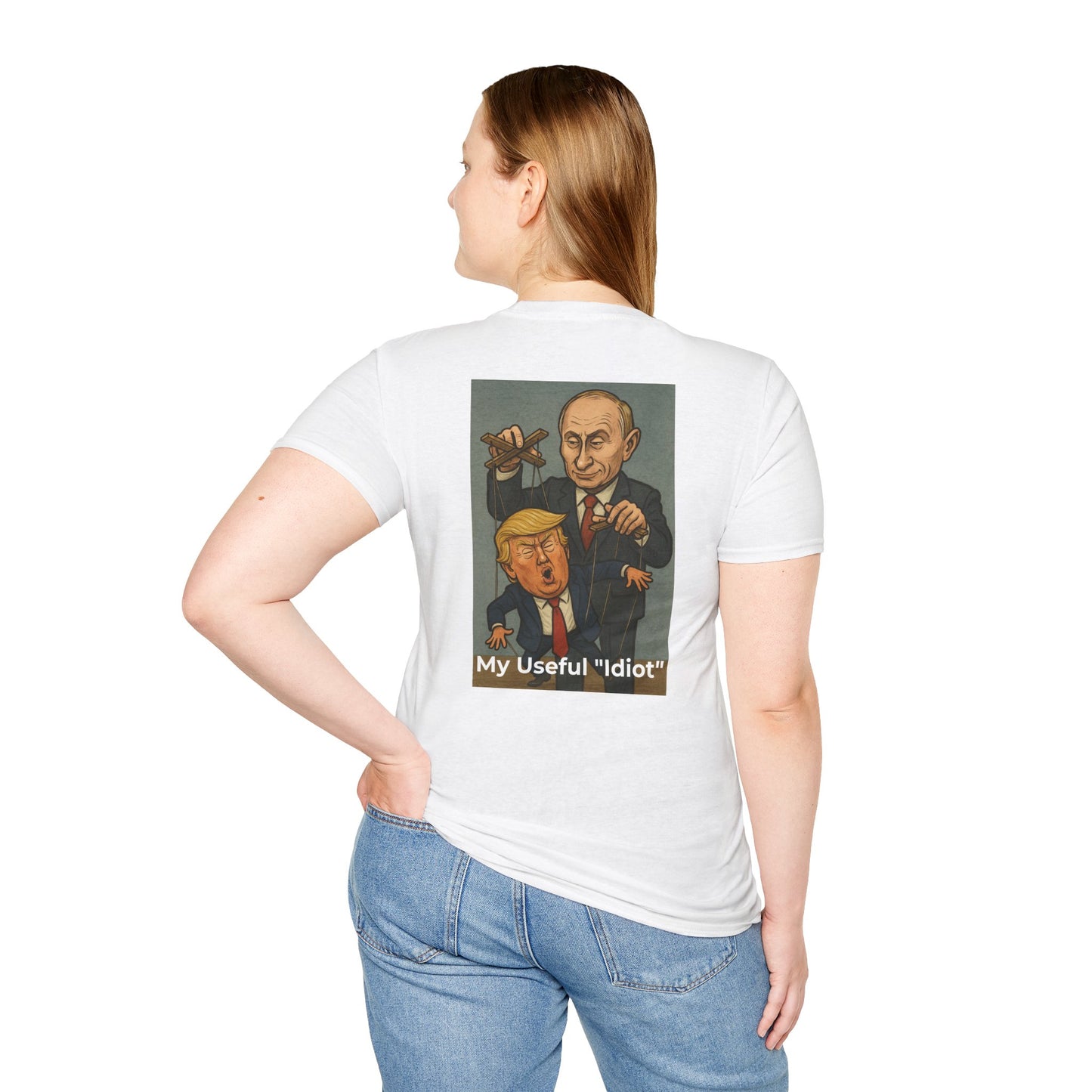 Tested and Controlled T-Shirt | Trump as Putin’s Useful “Idiot” Tee