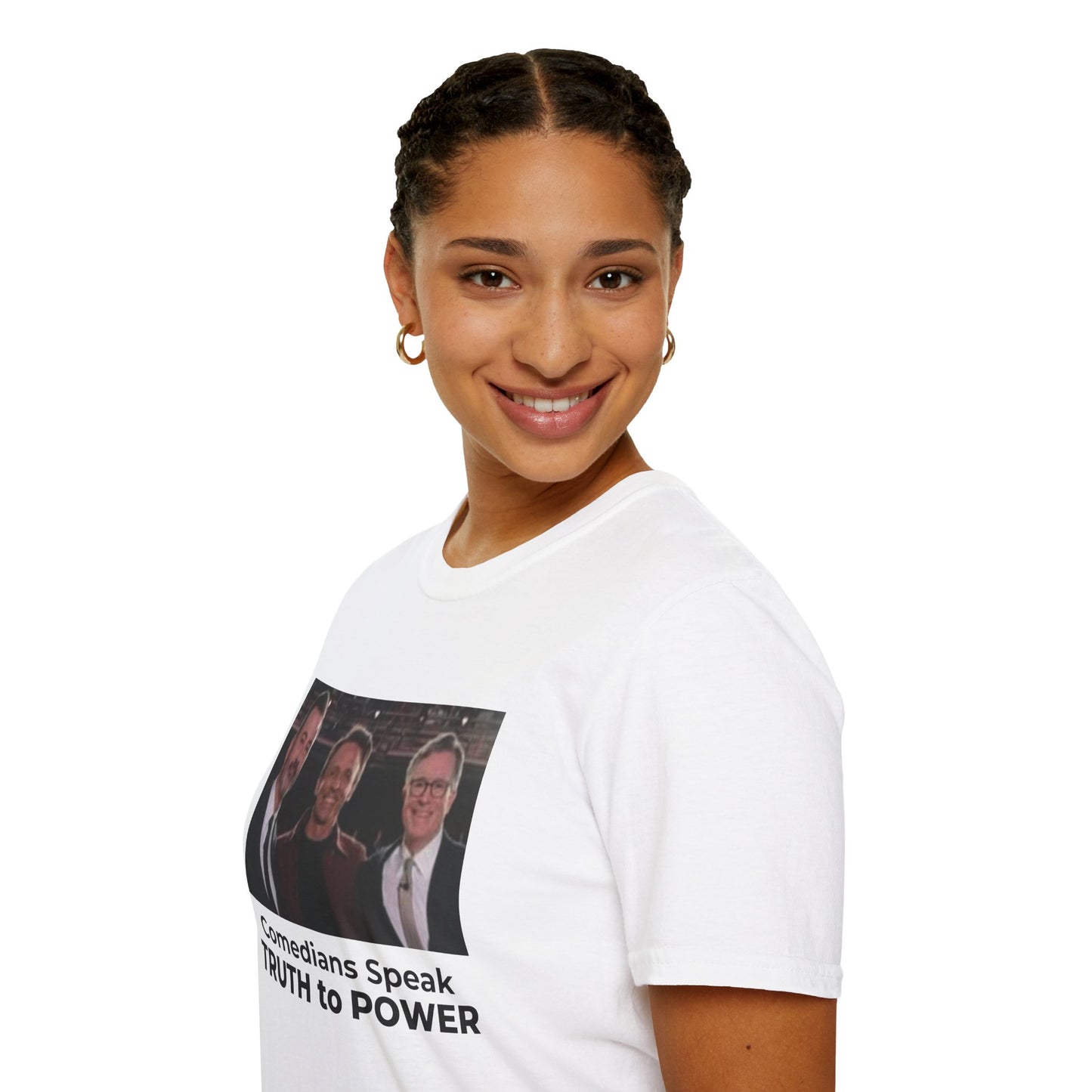 Dictators HATE Comedians – Truth to Power Satire Tee