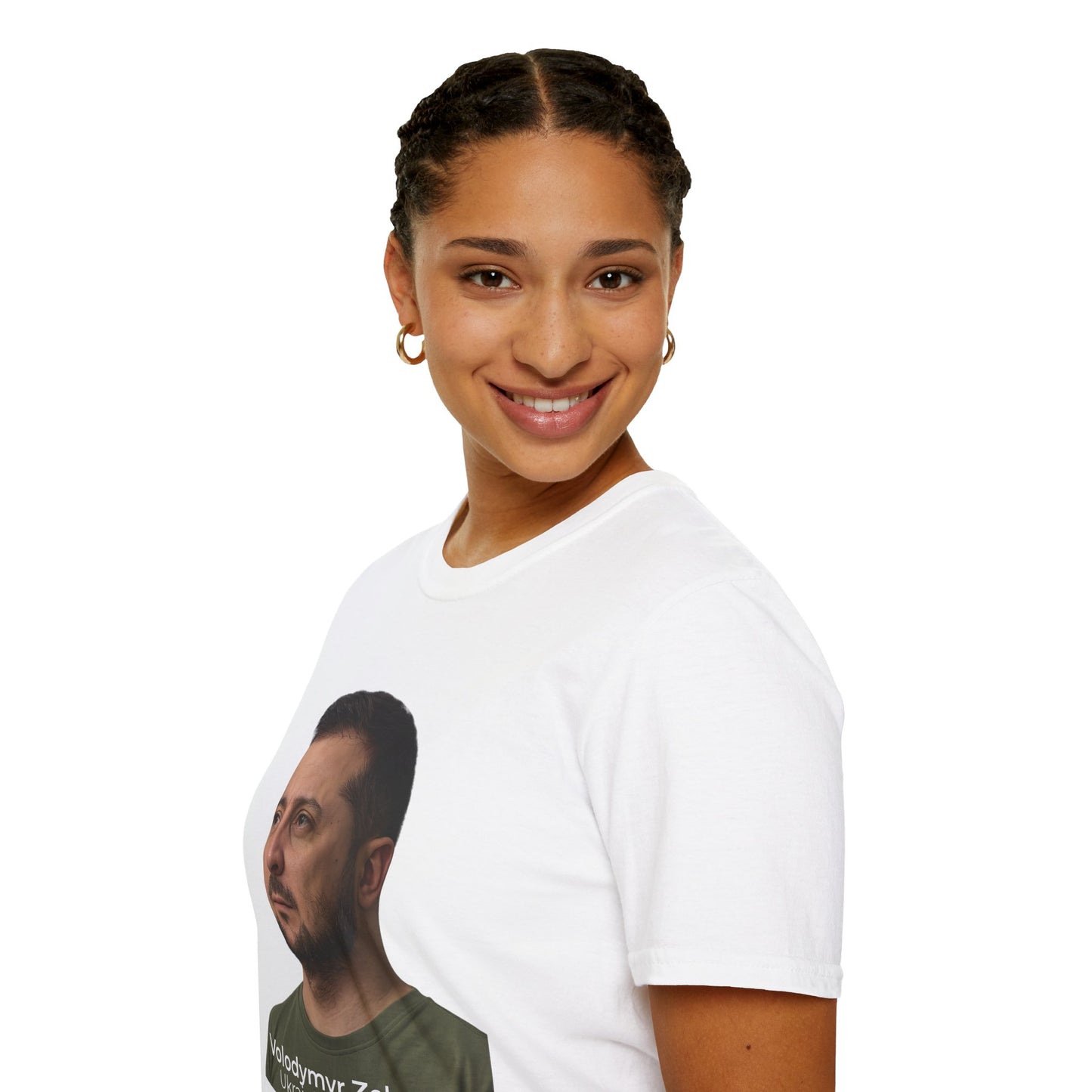 Real Courage – Zelenskyy Tribute T-Shirt | Stand With Ukraine