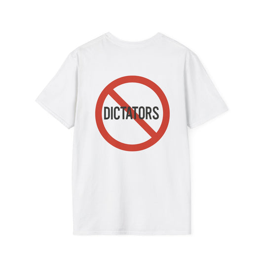 Ben Franklin Quote Shirt – A Republic If You Can Keep It – No Dictators – Two Sided