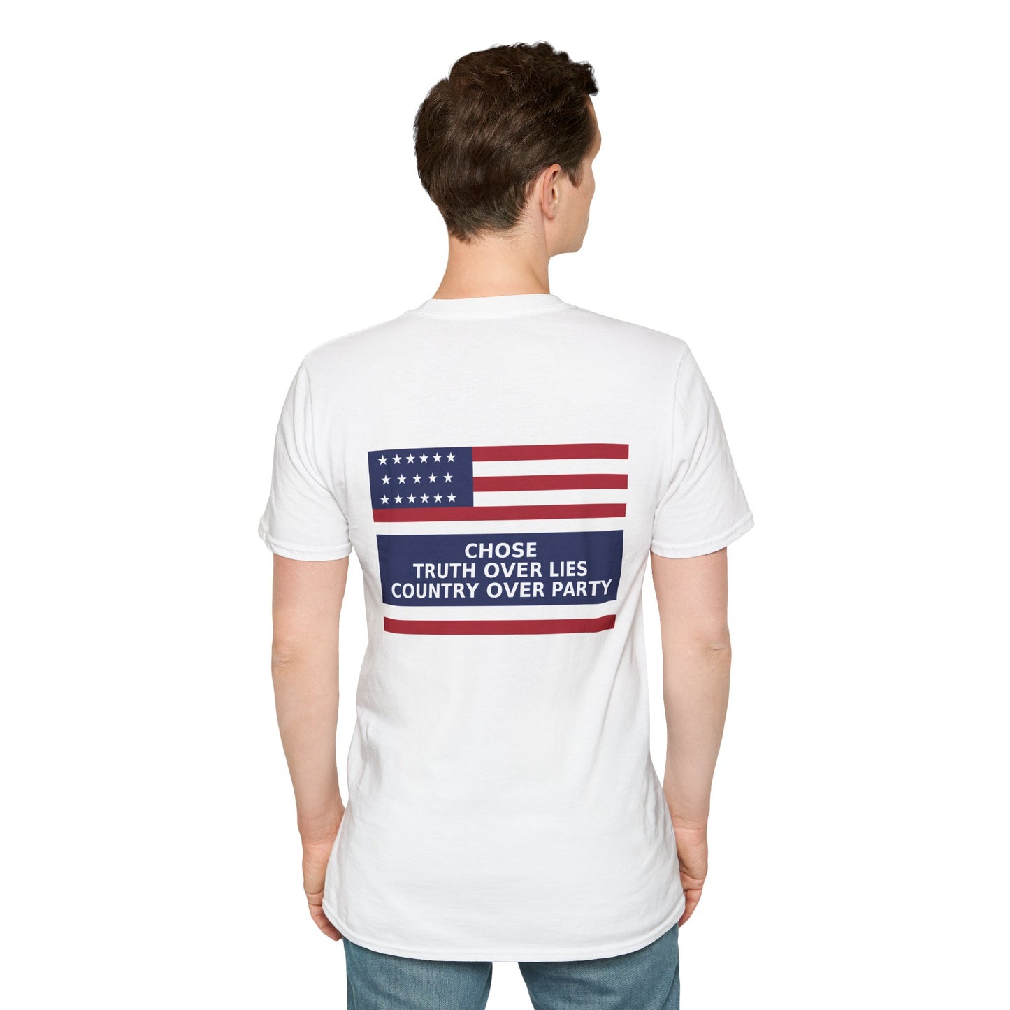Liz Cheney T-Shirt – Stand for Truth Over Big Lie Tee