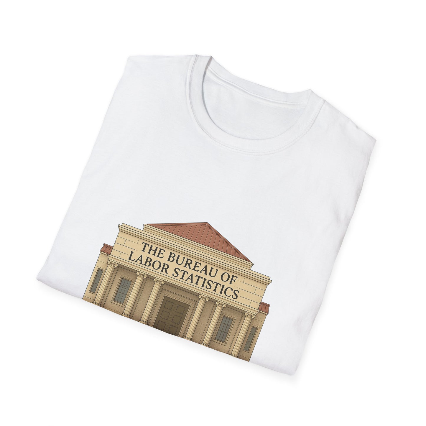 Reliable Data vs Ministry of Propaganda T-Shirt | Bureau of Labor Statistics Satire Tee