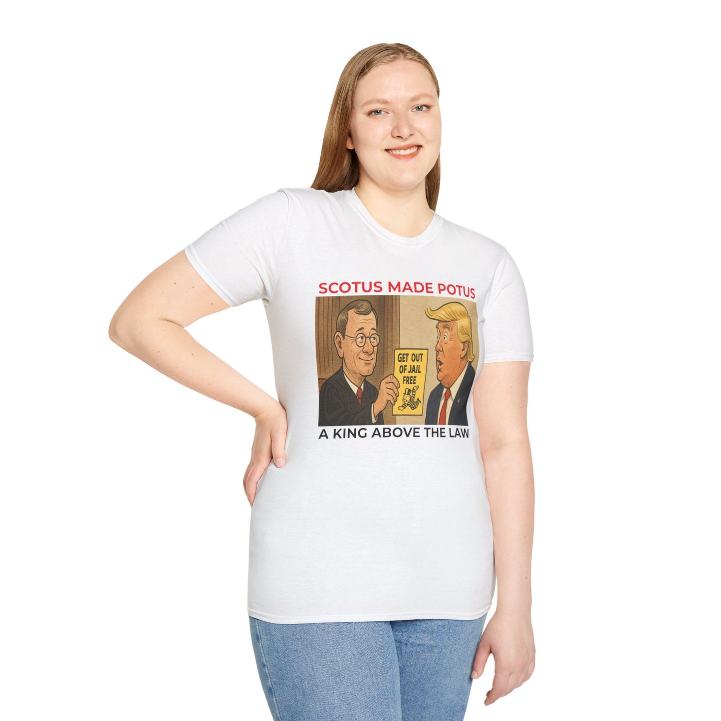 Above the Law – SCOTUS & POTUS Political T-Shirt