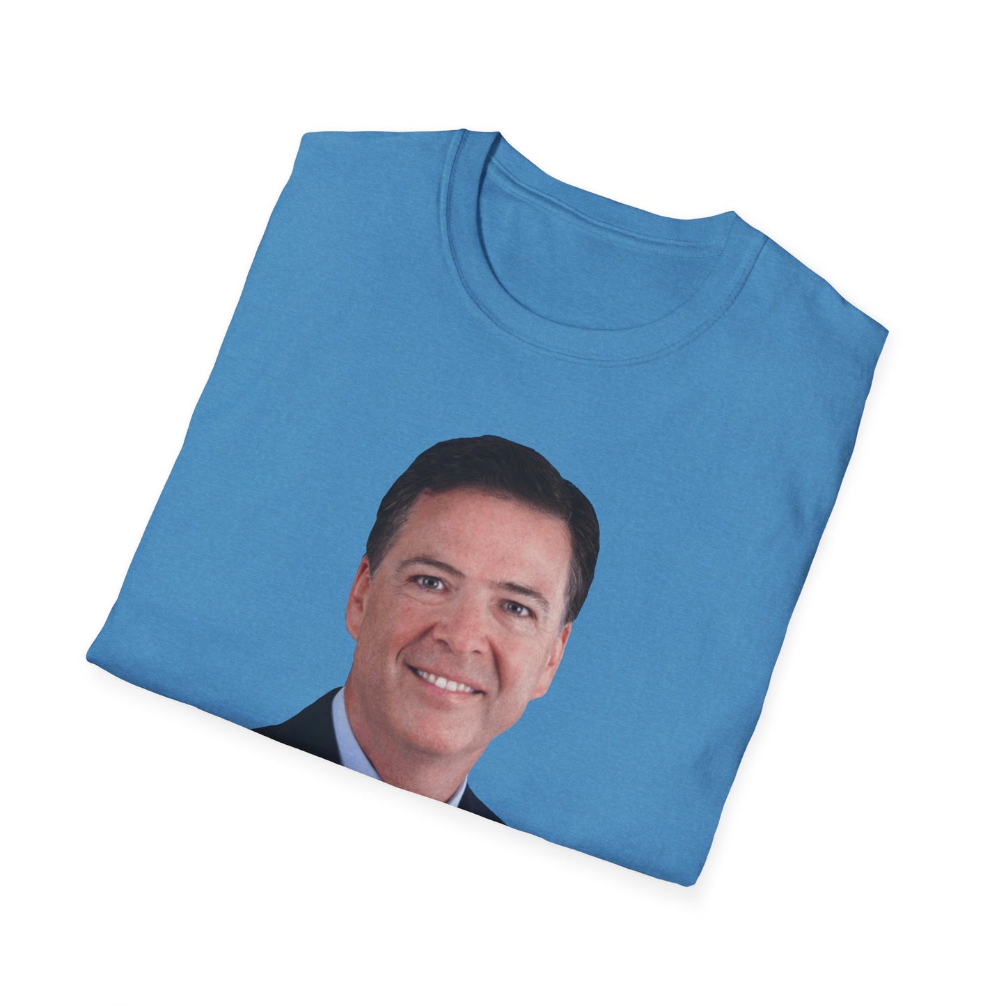 James Comey RESIST — Abuse of Power Protest T-Shirt – Heather Sapphire
