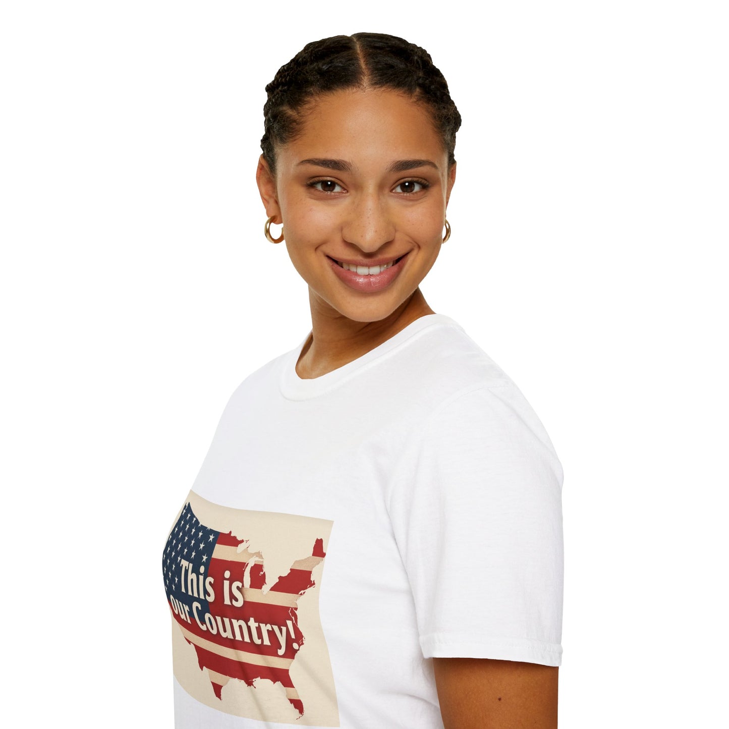 This Is Our Country – No Dictators T-Shirt | Free Speech & Democracy Tee