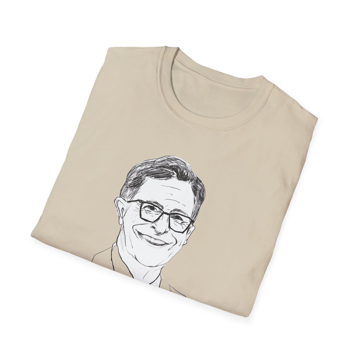 Stephen Colbert Shirt – Comedy Is Not a Crime Political T-Shirt — Sand